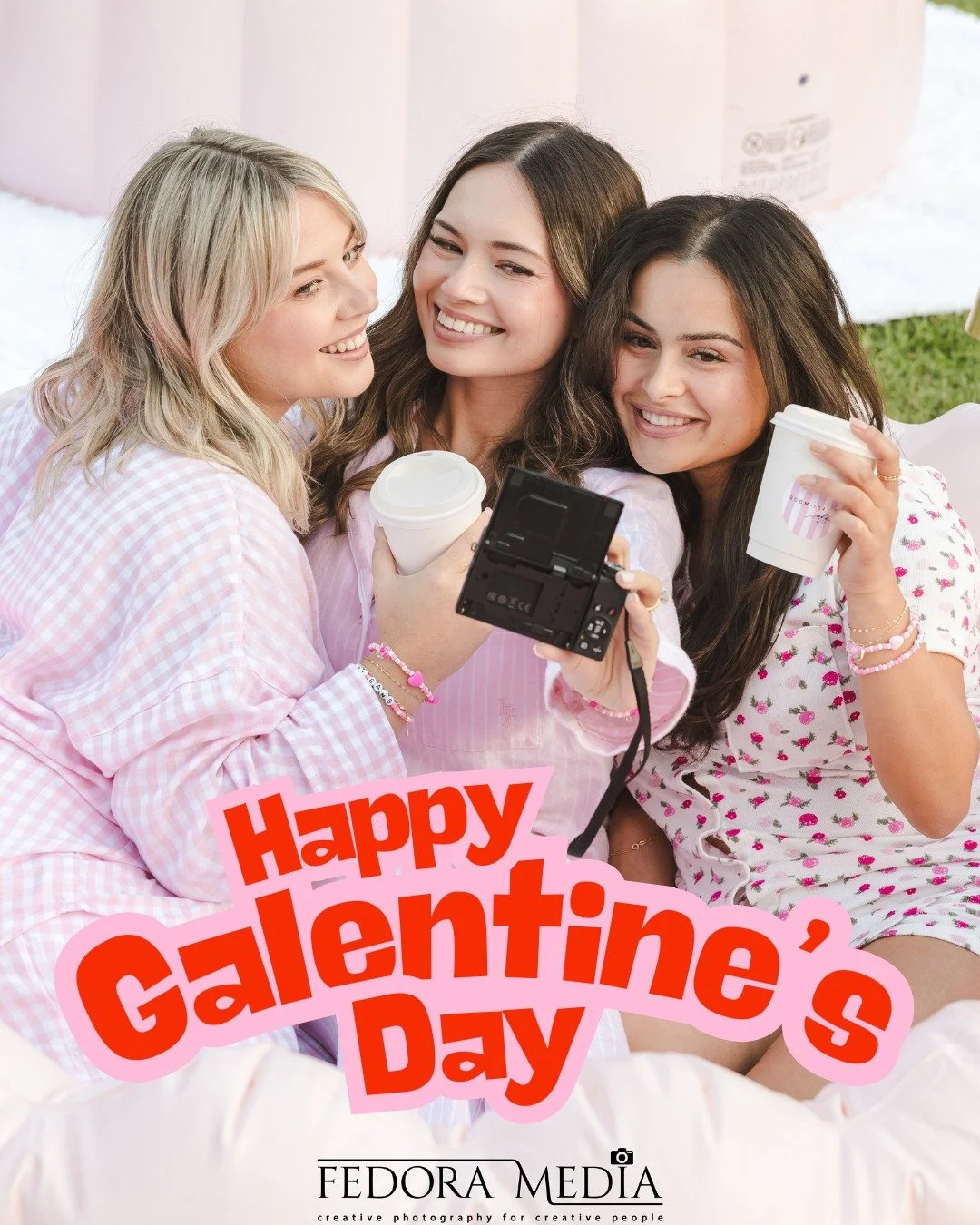 Happy Galentine&rsquo;s Day.
Here&rsquo;s to the friendships that hype you up, hold your secrets, and show up for every big (and little) moment. Today we&rsquo;re celebrating the love that looks like inside jokes, group chats, and nights that turn in