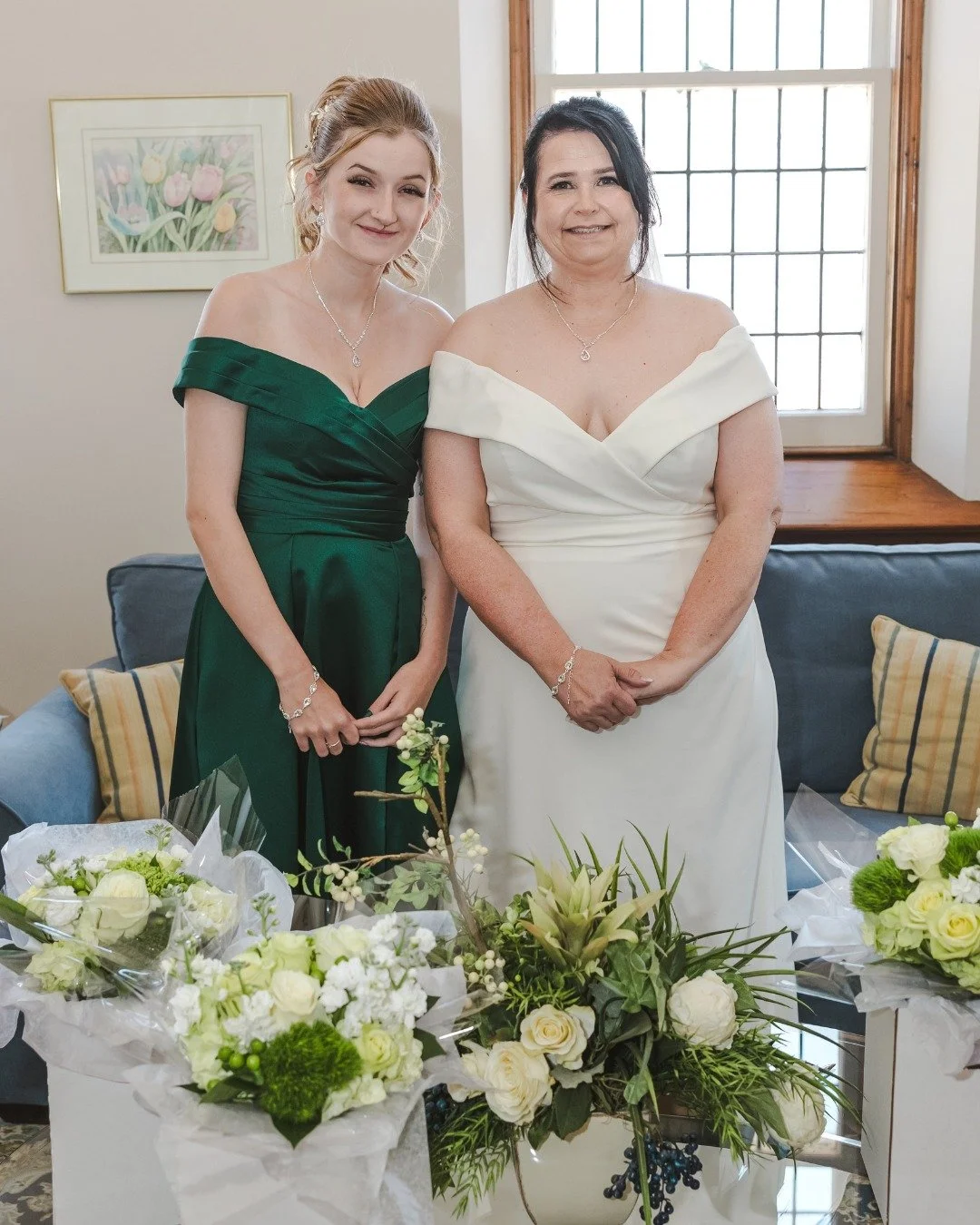 Green has long been a symbol of luck, growth, and love, which makes it feel perfectly at home at a wedding, as you can see in our photo carousel featuring just a few of our favourite green outfits.

Just like the Irish celebrate green for its good fo