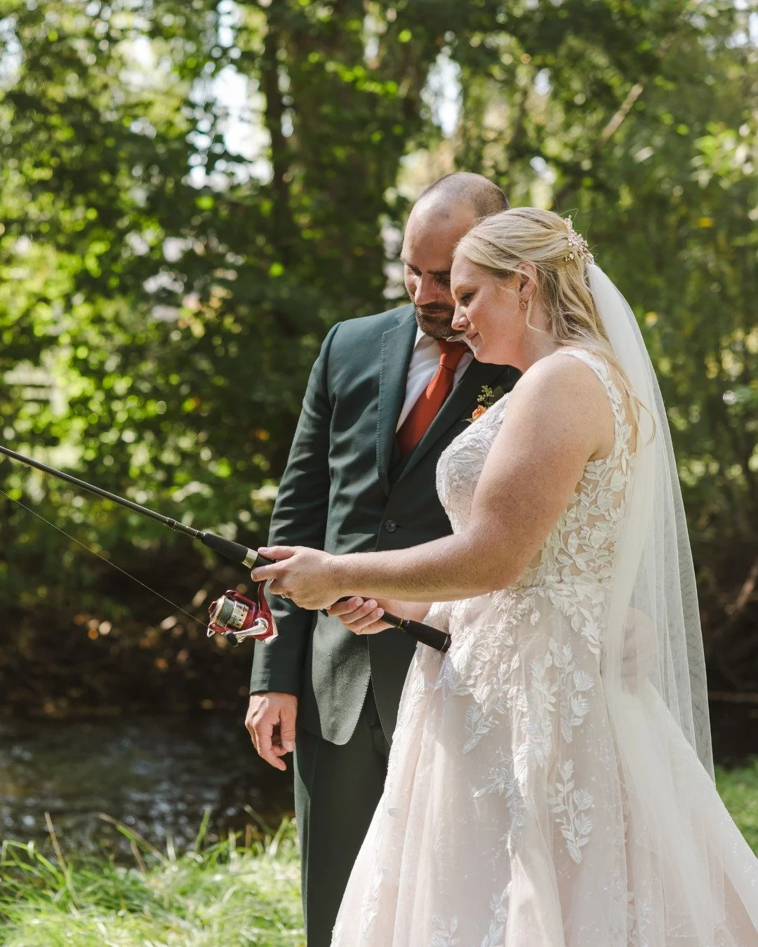If you can dream it, we can photograph it.

We love capturing the fun, unexpected, and uniquely you moments, like fishing with Amanda &amp; Ronnie on their wedding day. Because it&rsquo;s those personal touches that make your story unforgettable.

Co