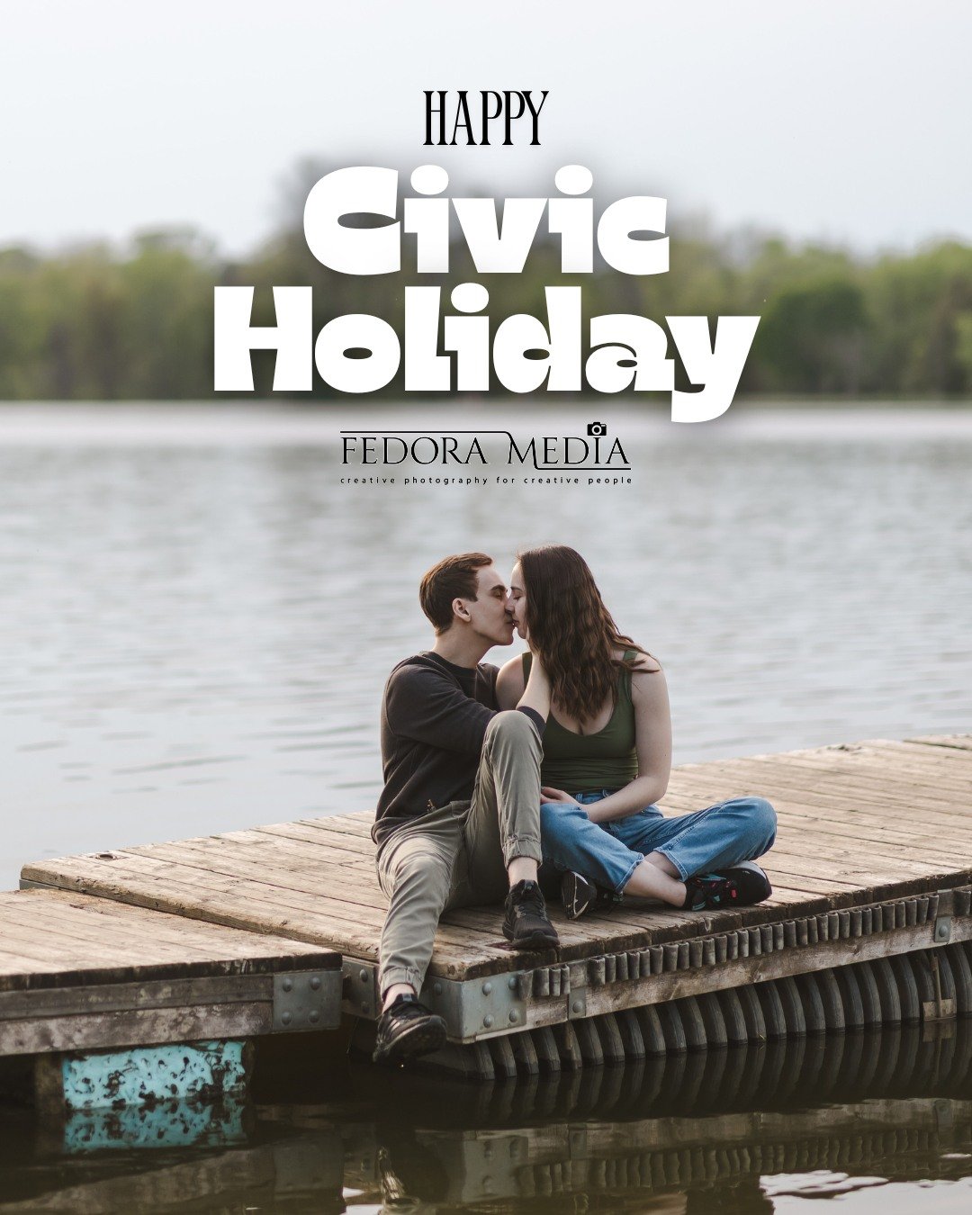 Wishing a Happy Civic Holiday to our family, friends, clients, and everyone in our social community. 

Enjoy the long weekend... rest, recharge, and stay safe!

#FedoraMedia #CivicHoliday #LongWeekend #Recharge #OntarioPhotographer