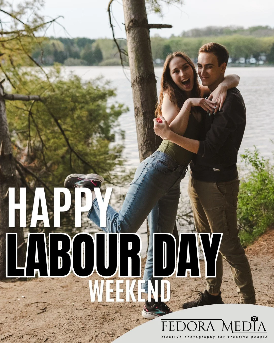 Happy Labour Day from all of us at Fedora Media!

#FedoraMedia #EngagementPhotoShoot #EngagementPhotographer #FallEngagement