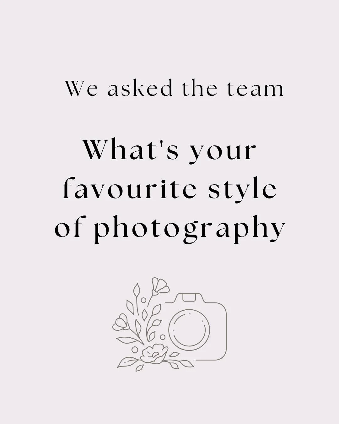 Behind every great photo is a unique perspective. We recently asked our team: "What is your favourite style of photography?"
CreativePerspectives #VisualStorytelling #BehindTheLens