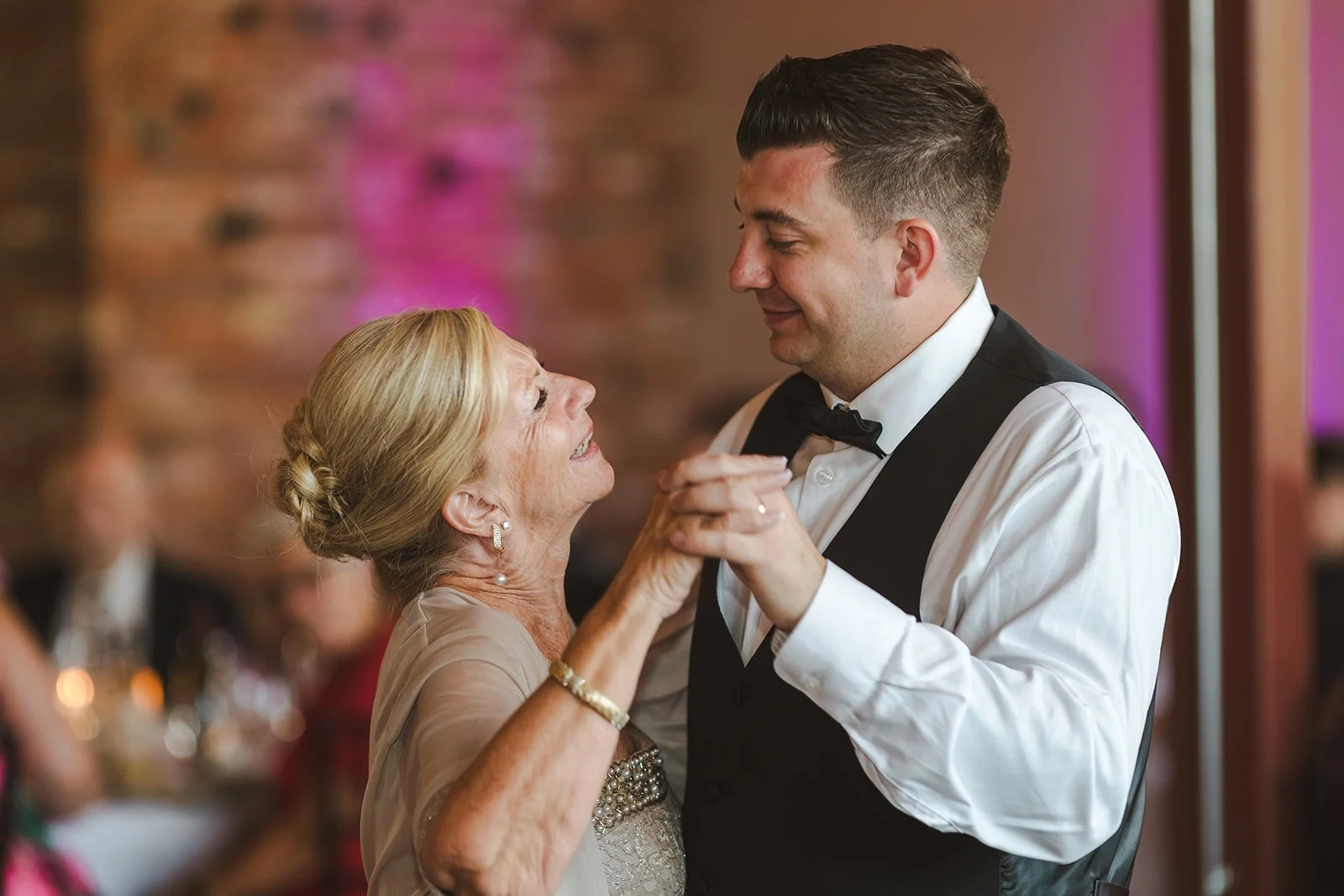 Mother son dance on wedding day  Arlington Hotel  River's Edge  Paris, ON  Fedora media.jpg