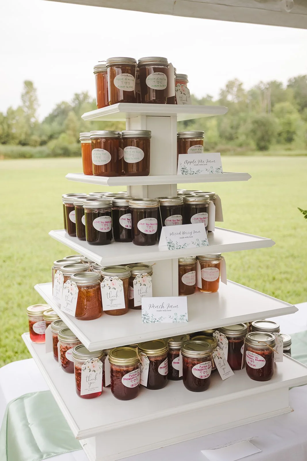 Jam wedding favours  London, ON  Backyard Wedding  Fedora Media.jpg