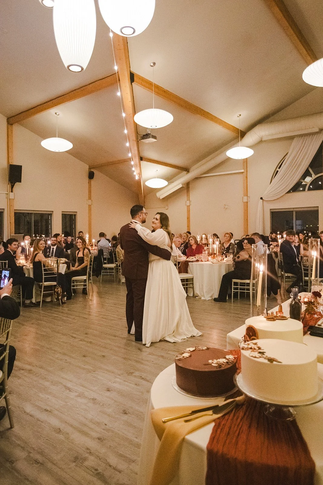Bride and groom first dance  Lakeview By Carmens  Hamilton, ON  Fedora Media.jpg