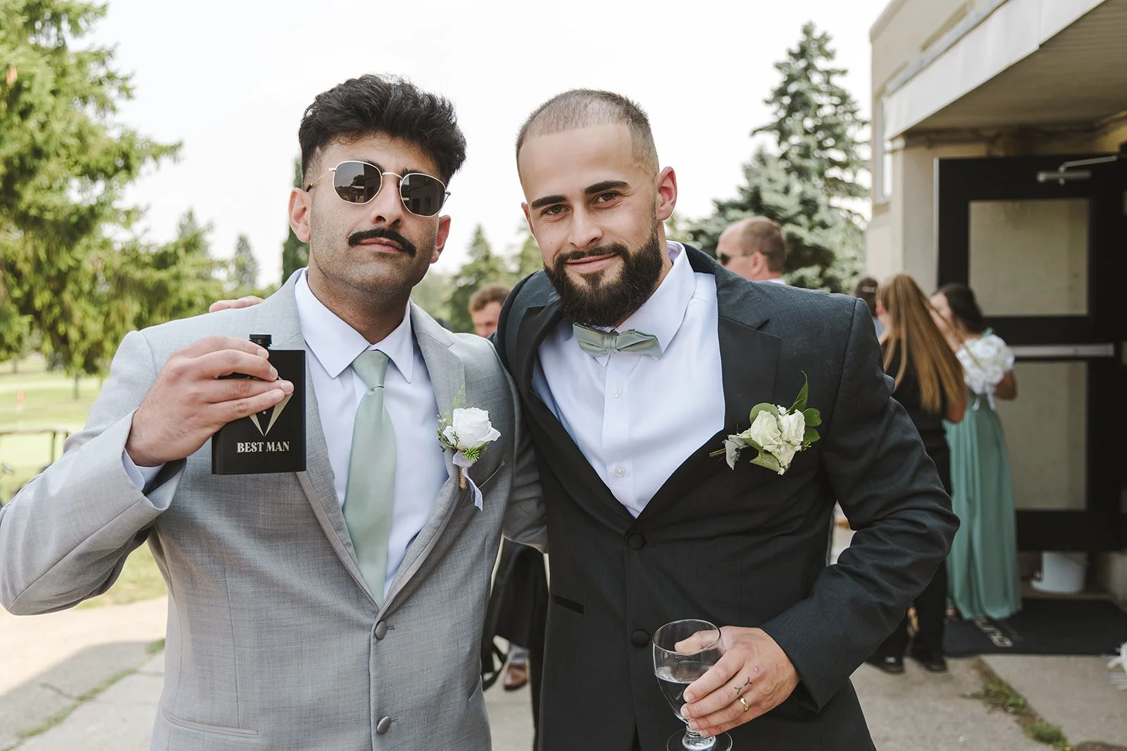 Groom with best man  Dundee Golf & Country Club  Fedora Media.jpg