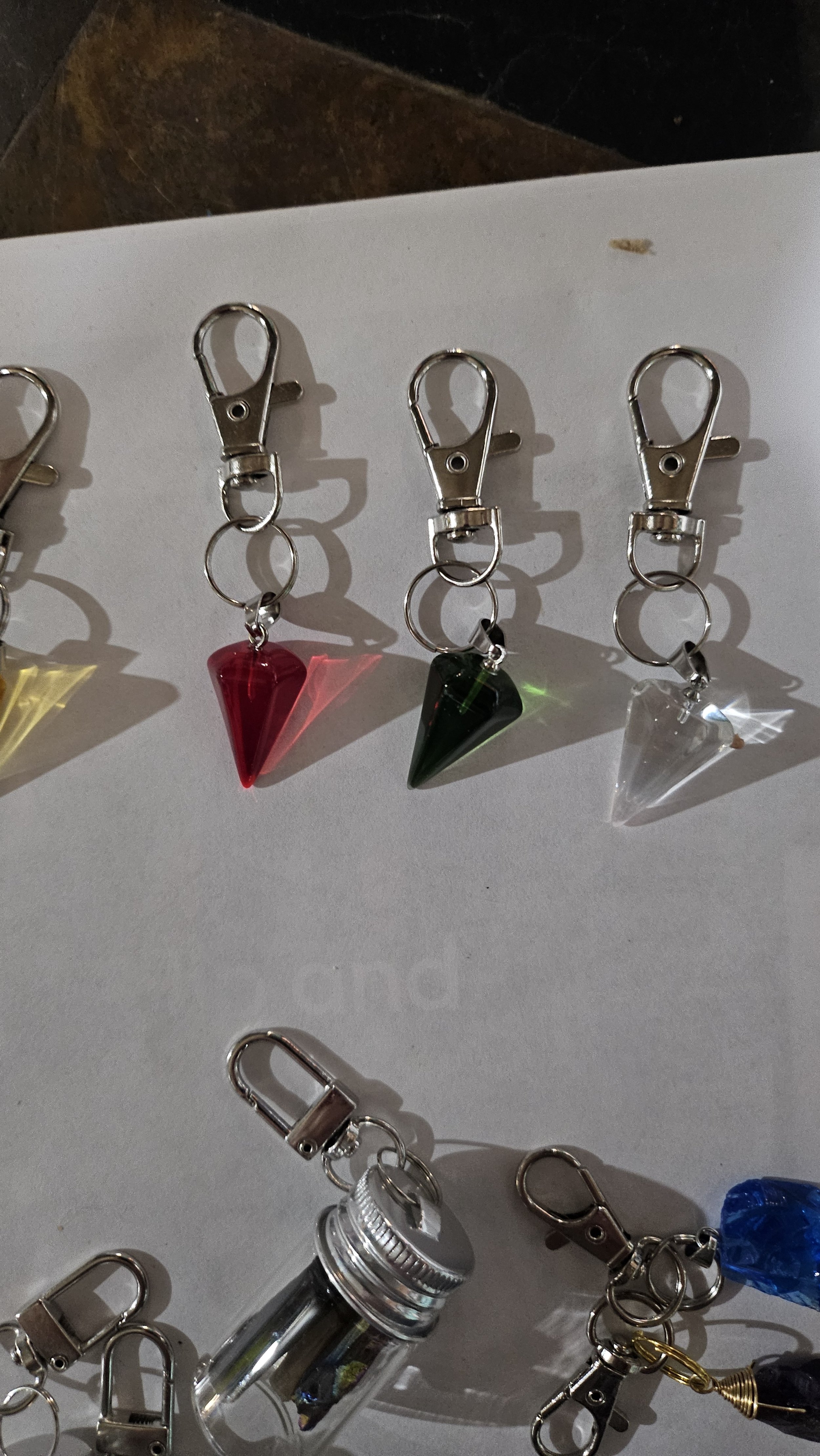 Pendulum key chains