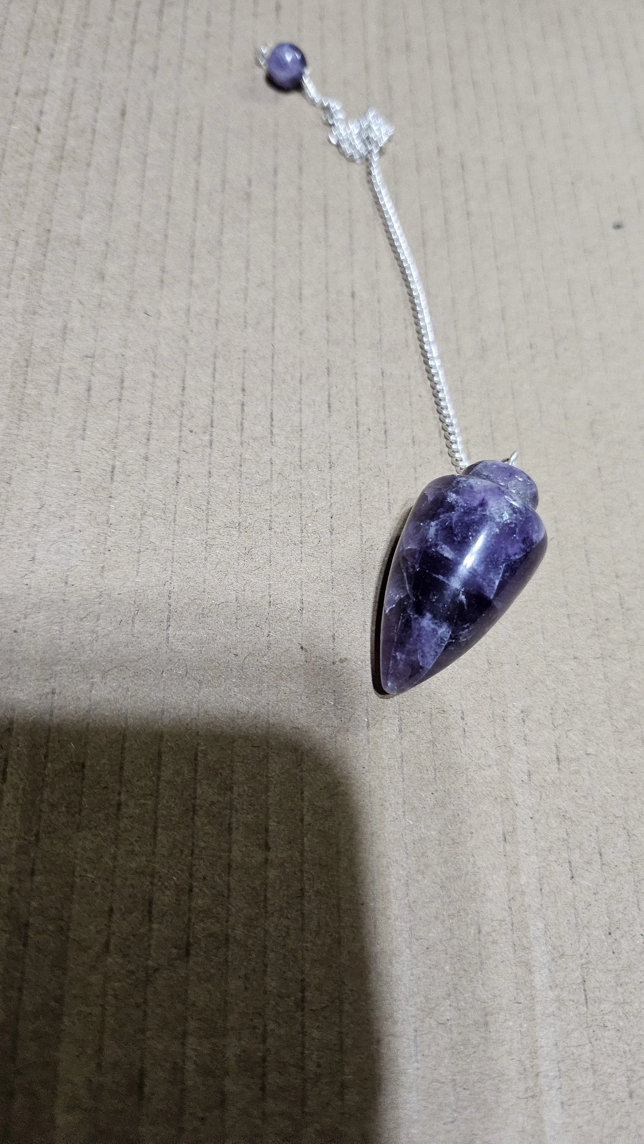 Amethyst pendulum