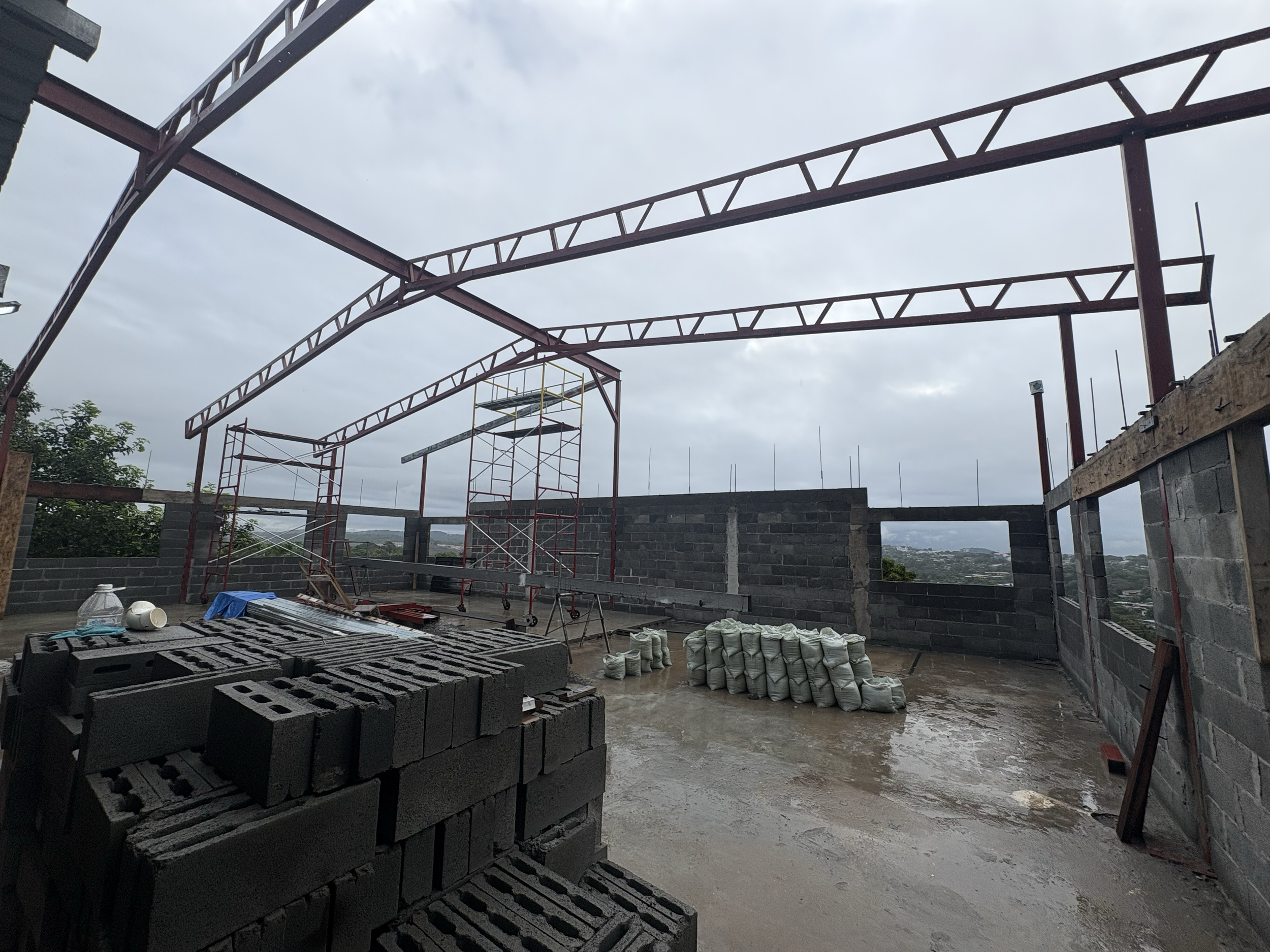 Panama missions trip June 2025
Construction on the church building