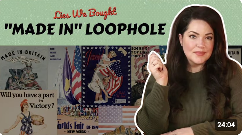 Episode 32: The "Made in USA" Label Is Basically Meaningless Now