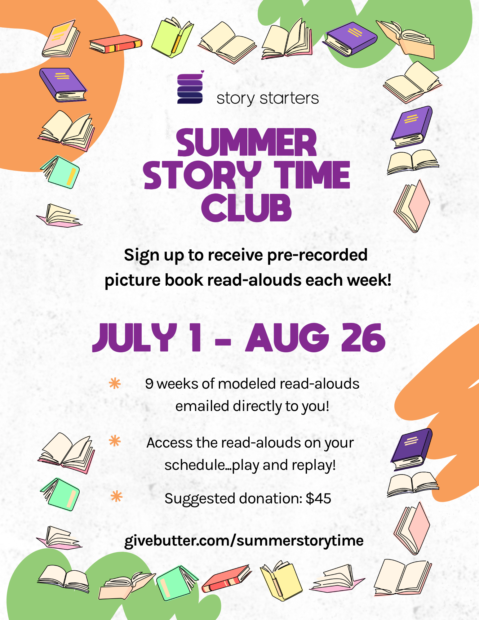 Summer Story Time Club
