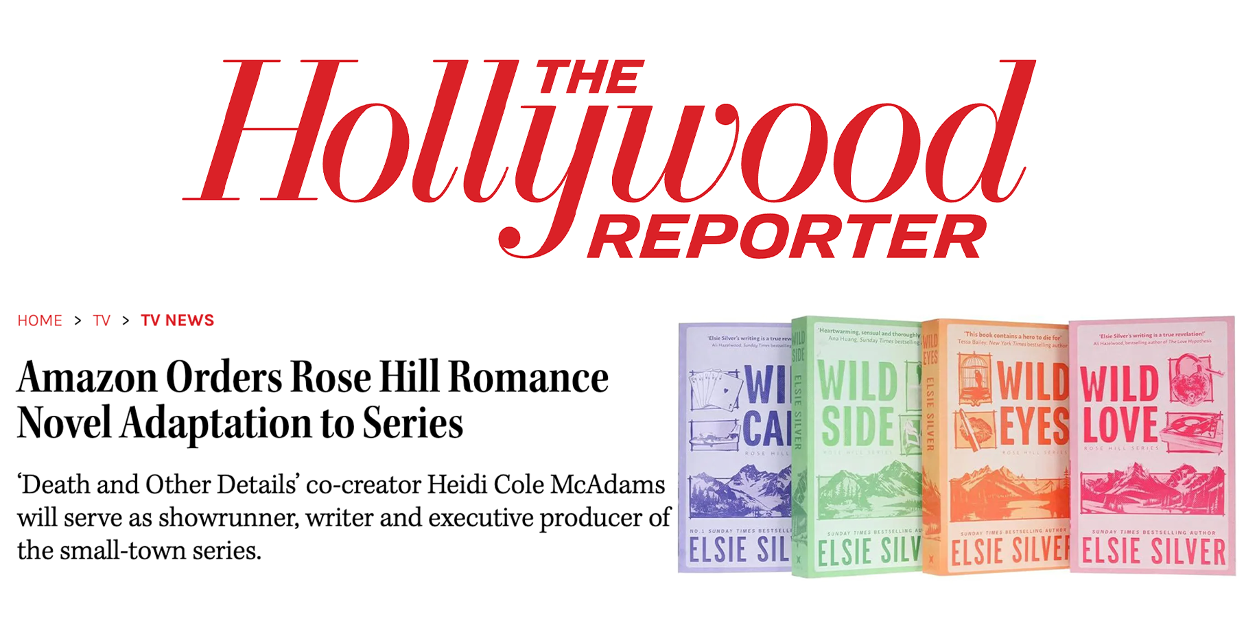 Amazon Orders Rose Hill Romance Novel Adaptation to Series