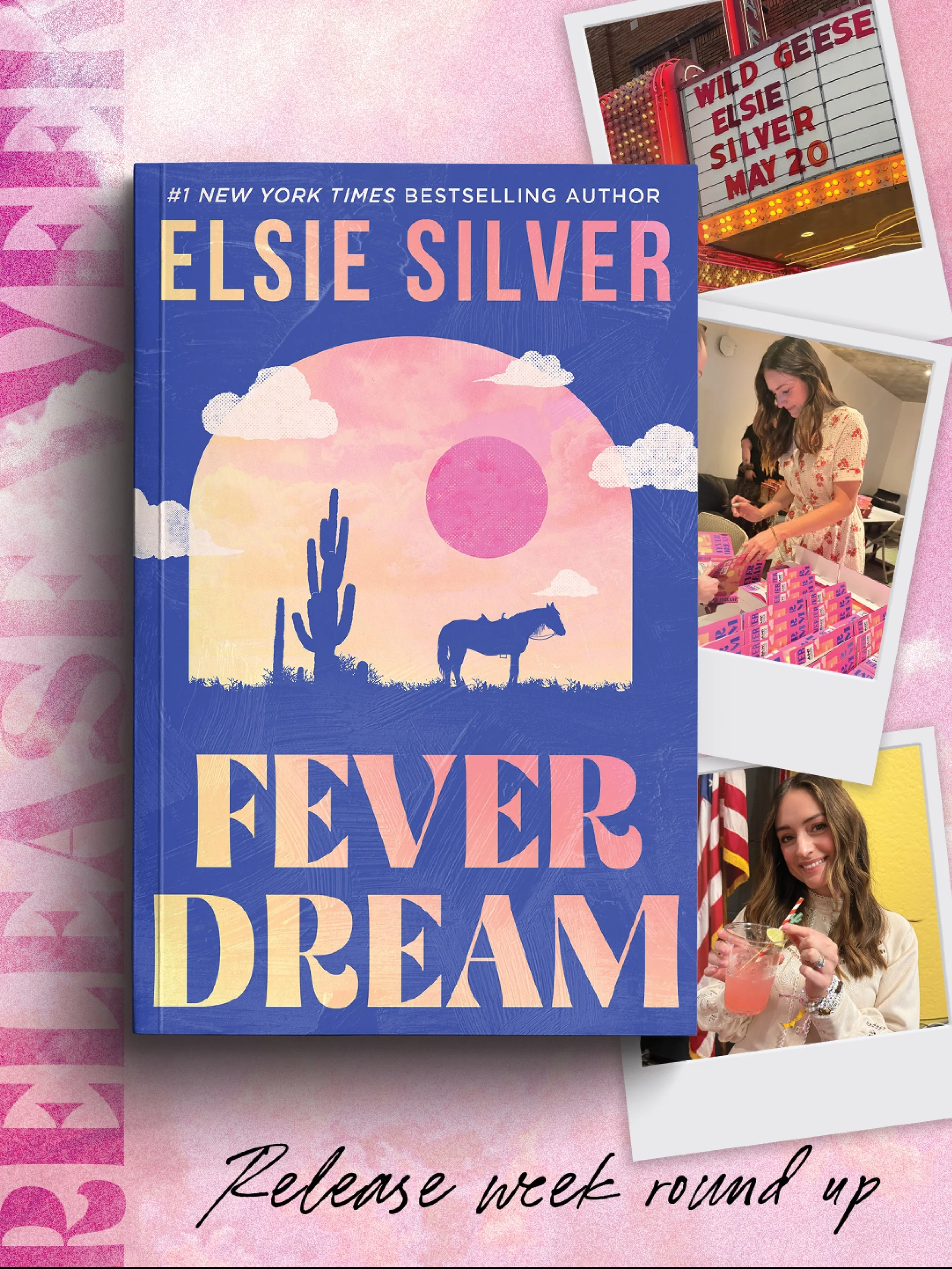 Release week recap!

I am on the final day of the Fever Dream tour and my cup is FULL! What better way to top off the tour than getting news that Fever Dream hit so many bestseller lists! 

✨# 4 New York Times Bestseller in paperbacks / #9 combined p