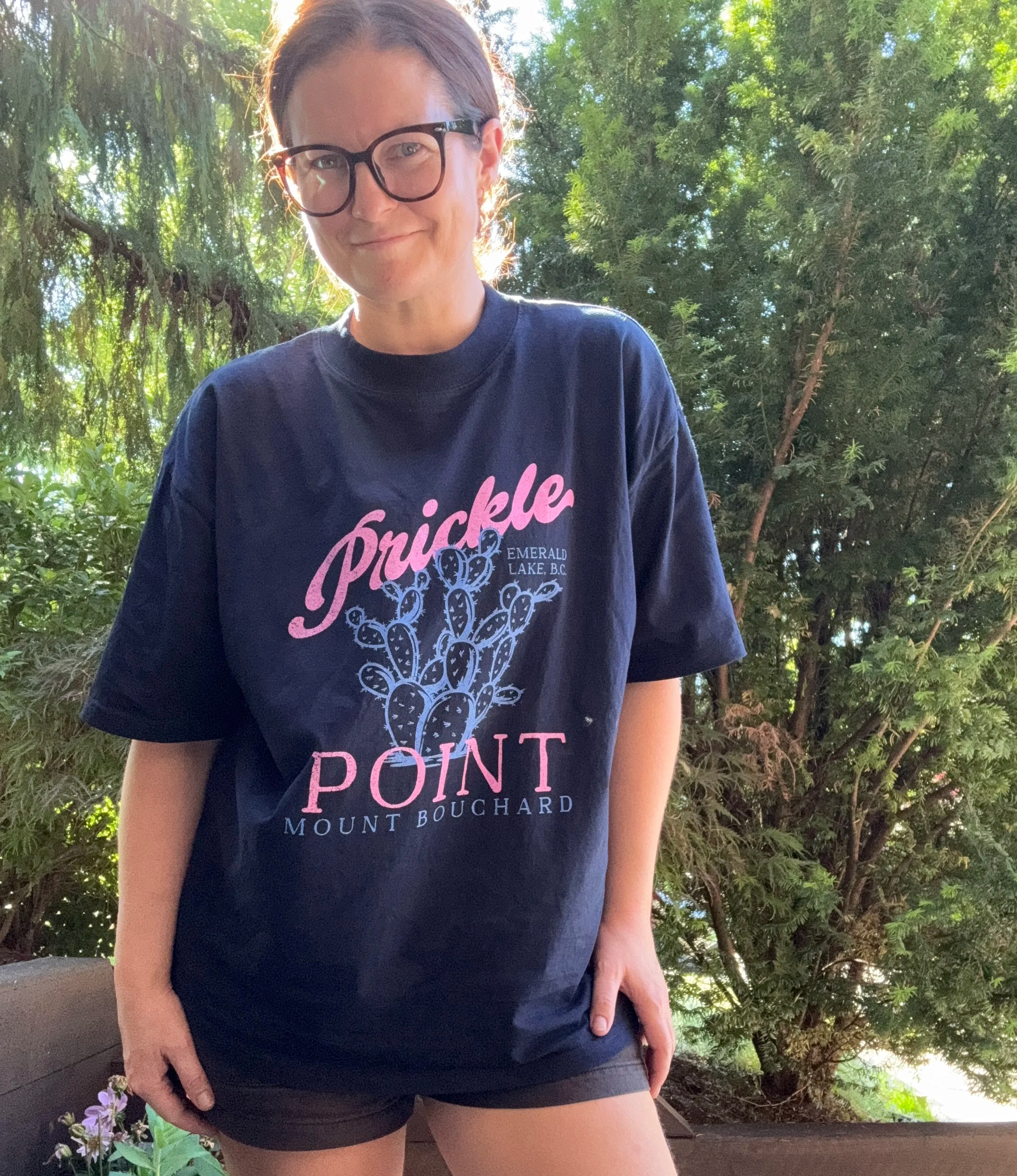 Prickle Point oversized tee
