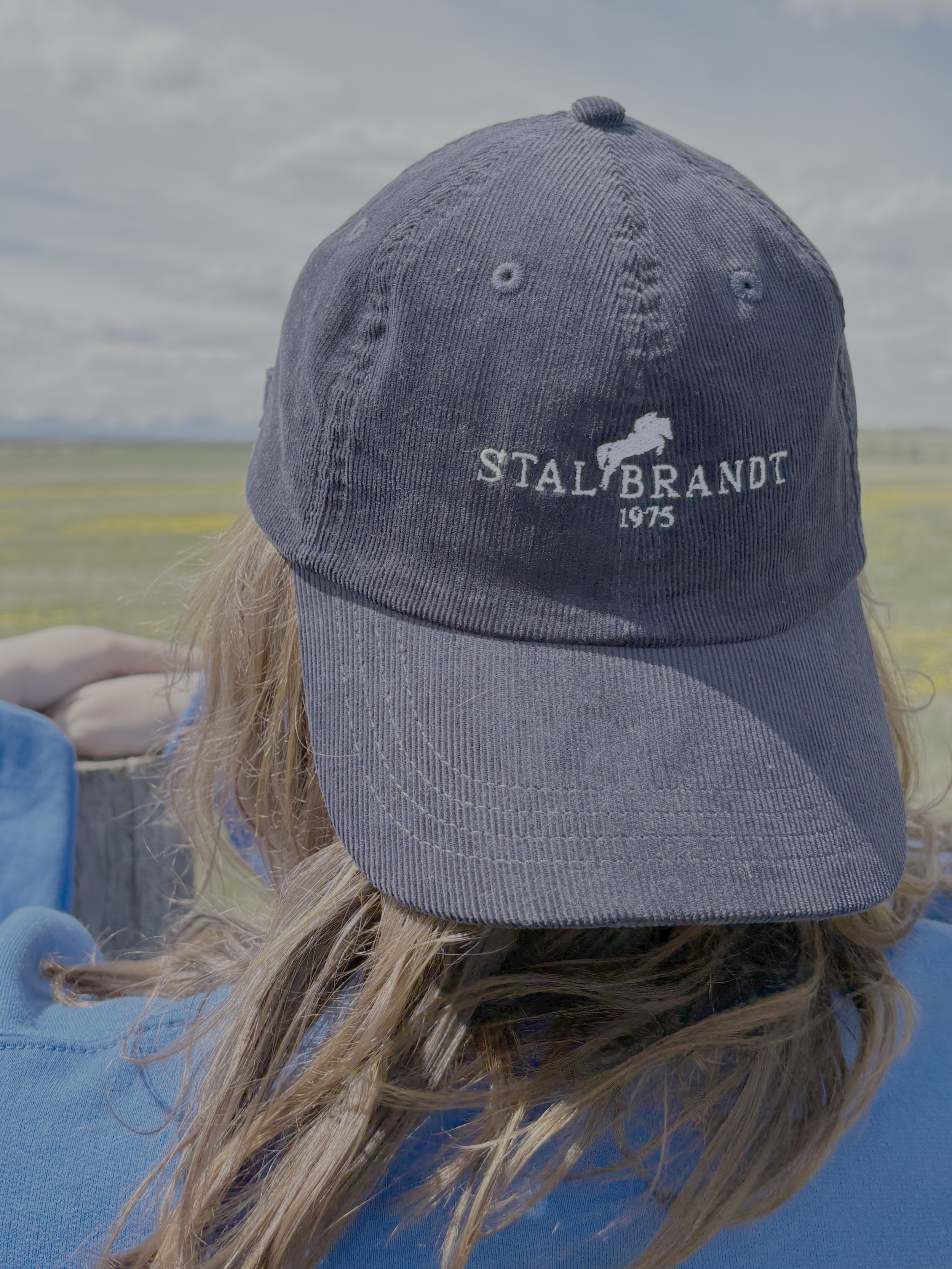 Stal Brandt Embroidered Corduroy Cap