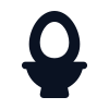 Toilet icon for toilet repair