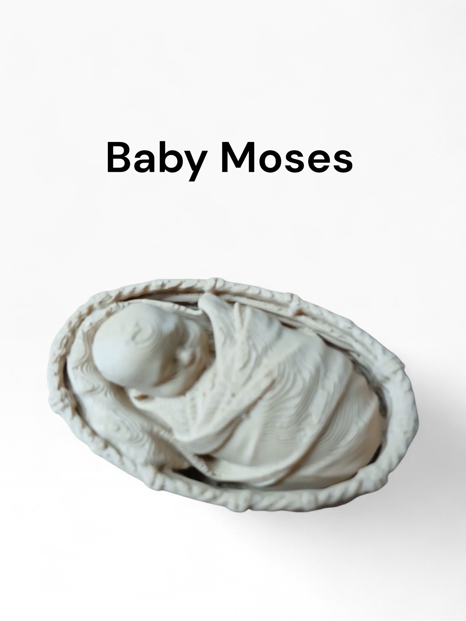 Baby Moses (unpainted)