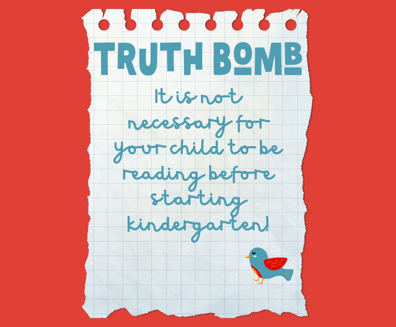 A Bit of Educational Honesty