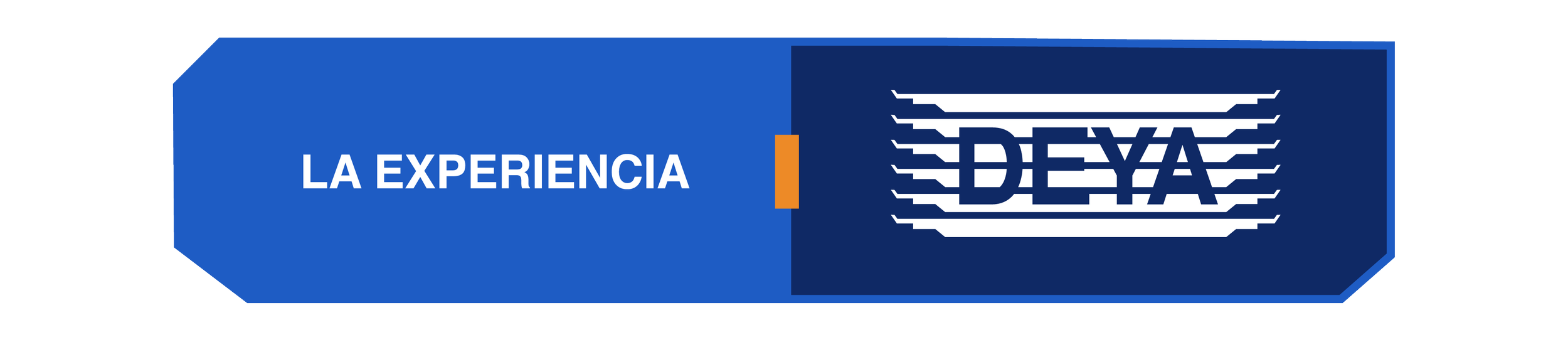 Un boleto con el texto "LA EXPERIENCIA" y un logo que dice "DIA".