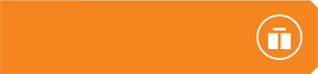 Etiqueta de advertencia con fondo naranja y símbolo de manipulación en la esquina derecha