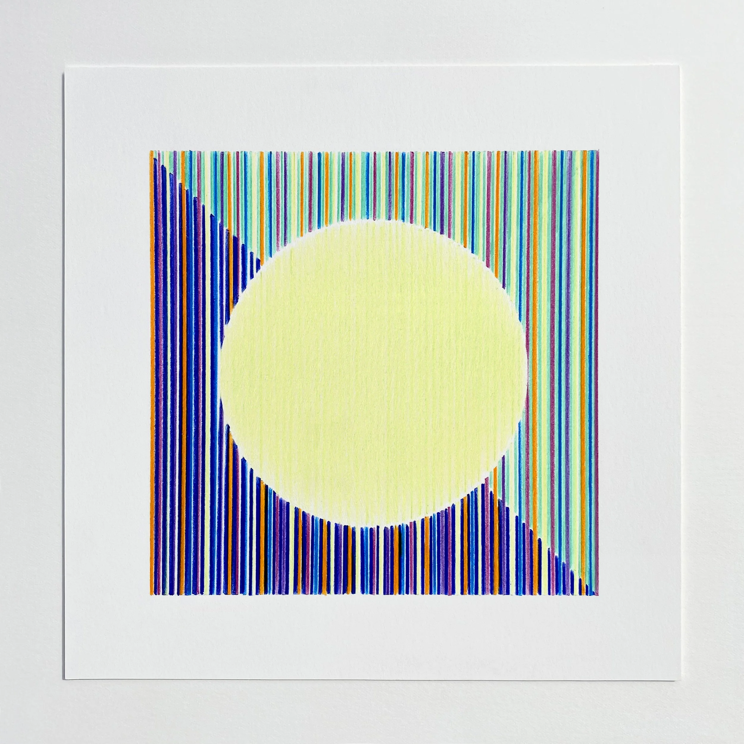 Harmony & unity VI, 2026, pencil on Fabriano paper, 27 x 27 cm (framed) • £250