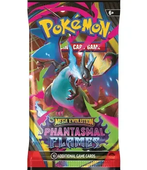 Phantasmal Flames Pokemon Booster Pack