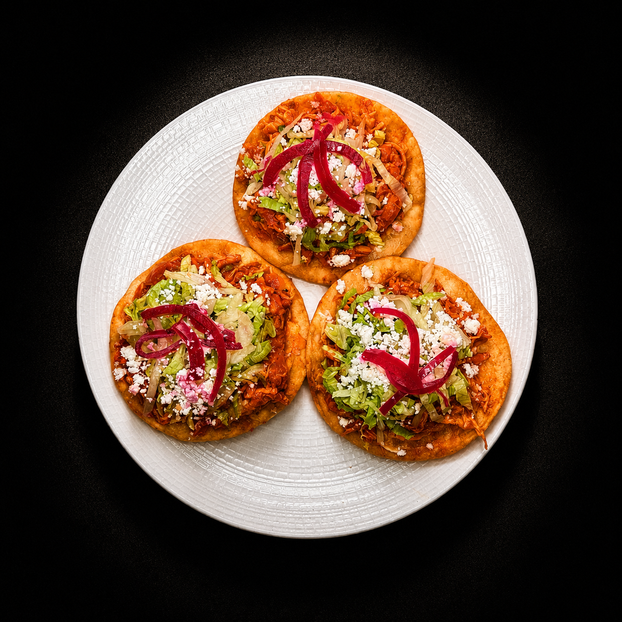 Tostadas de Tinga