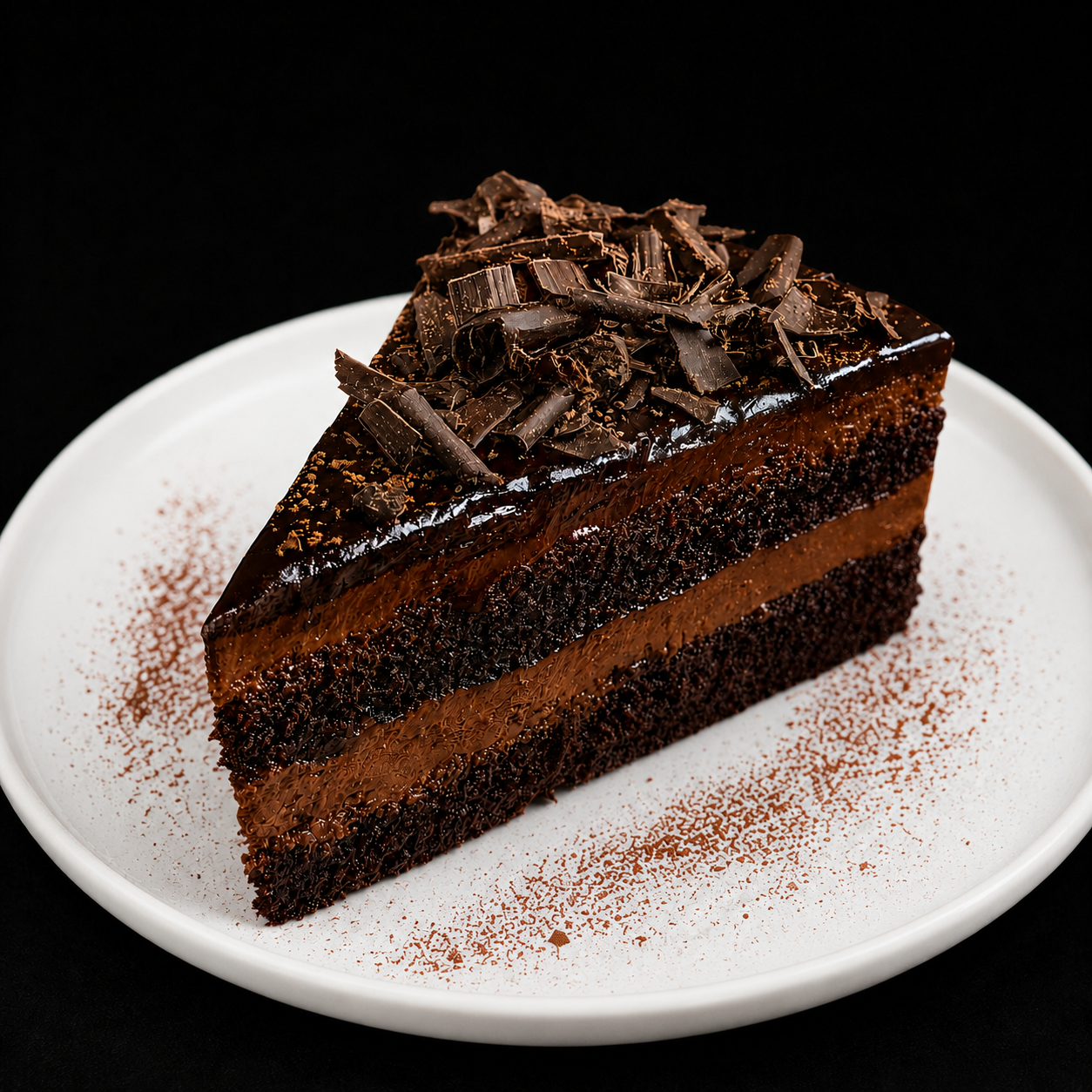 Dark Chocolate Abuelita Cake