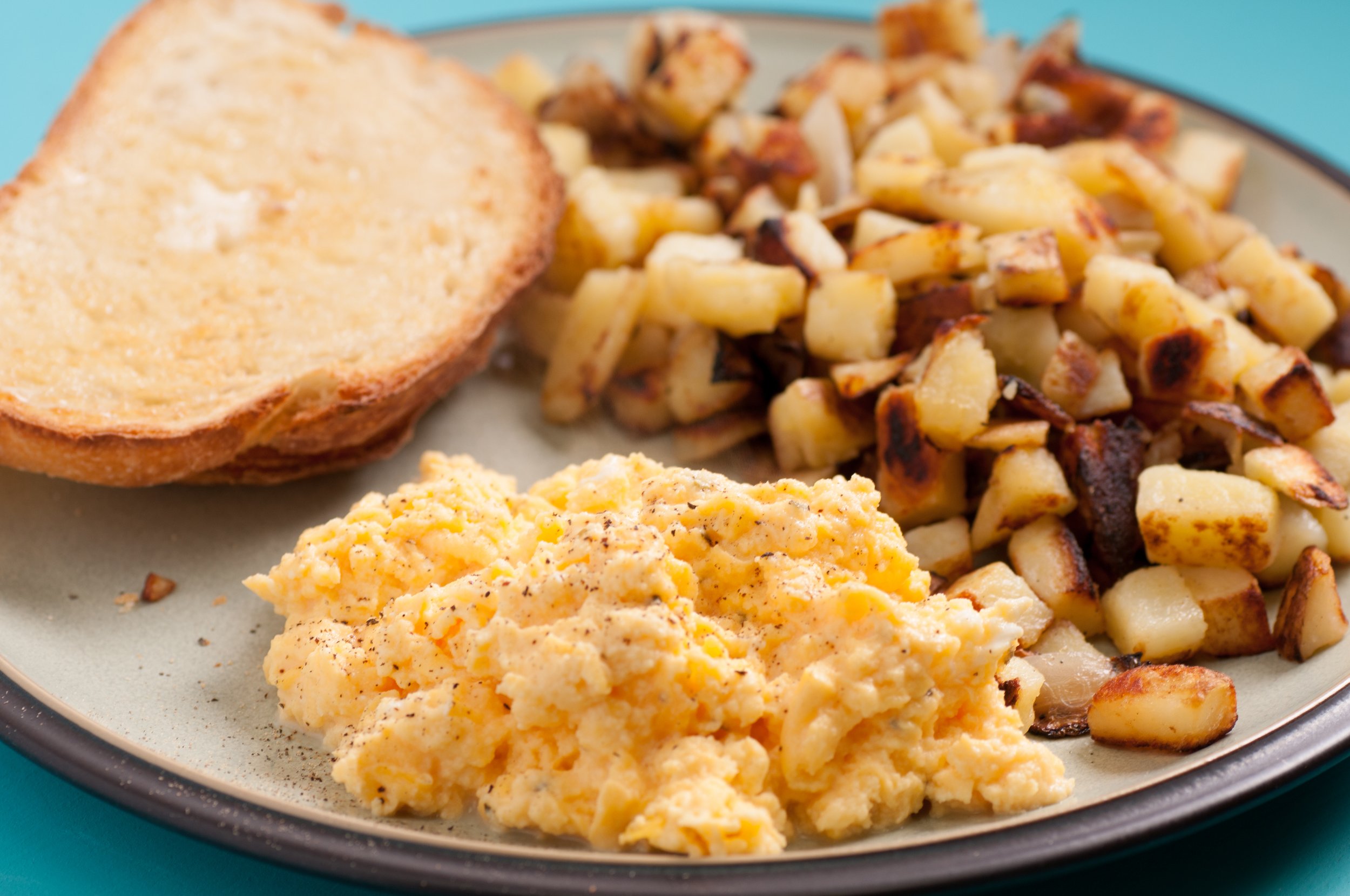 Scrambled Eggs & Potatoes