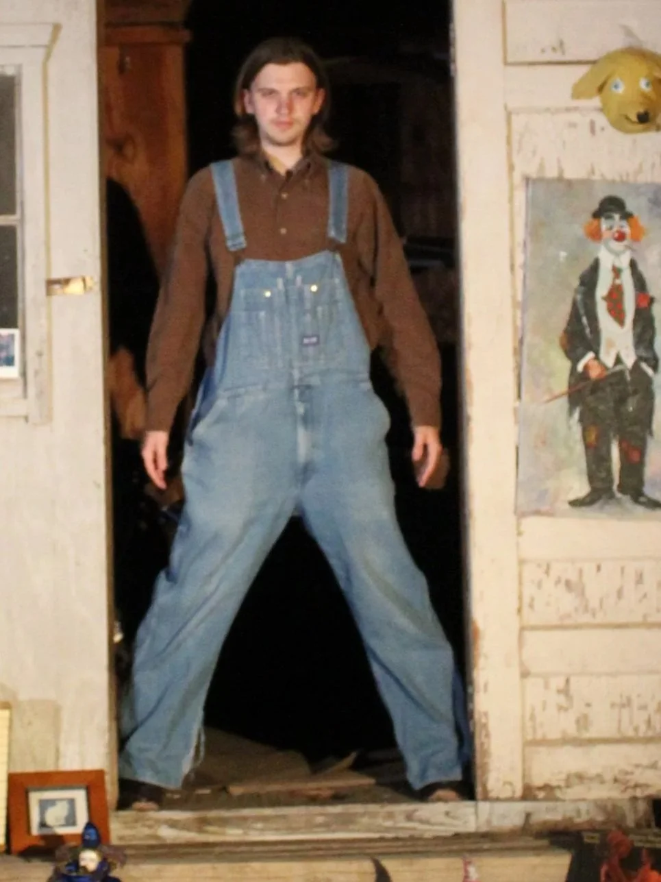 Jake Bullman looking like Slender Man during photoshoot (February 2026). Photo credit to Rania Geraghty. | Denton's premiere cosmic country band. 'Cosmic American Music' available on all streaming platforms. LPs/CDs. Flying since 2024!