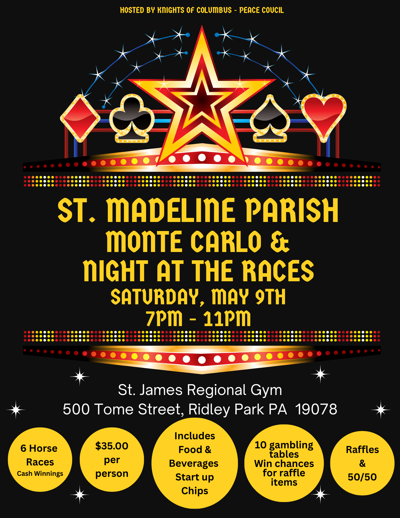 Monte Carlo Night &amp;               Night at the Races