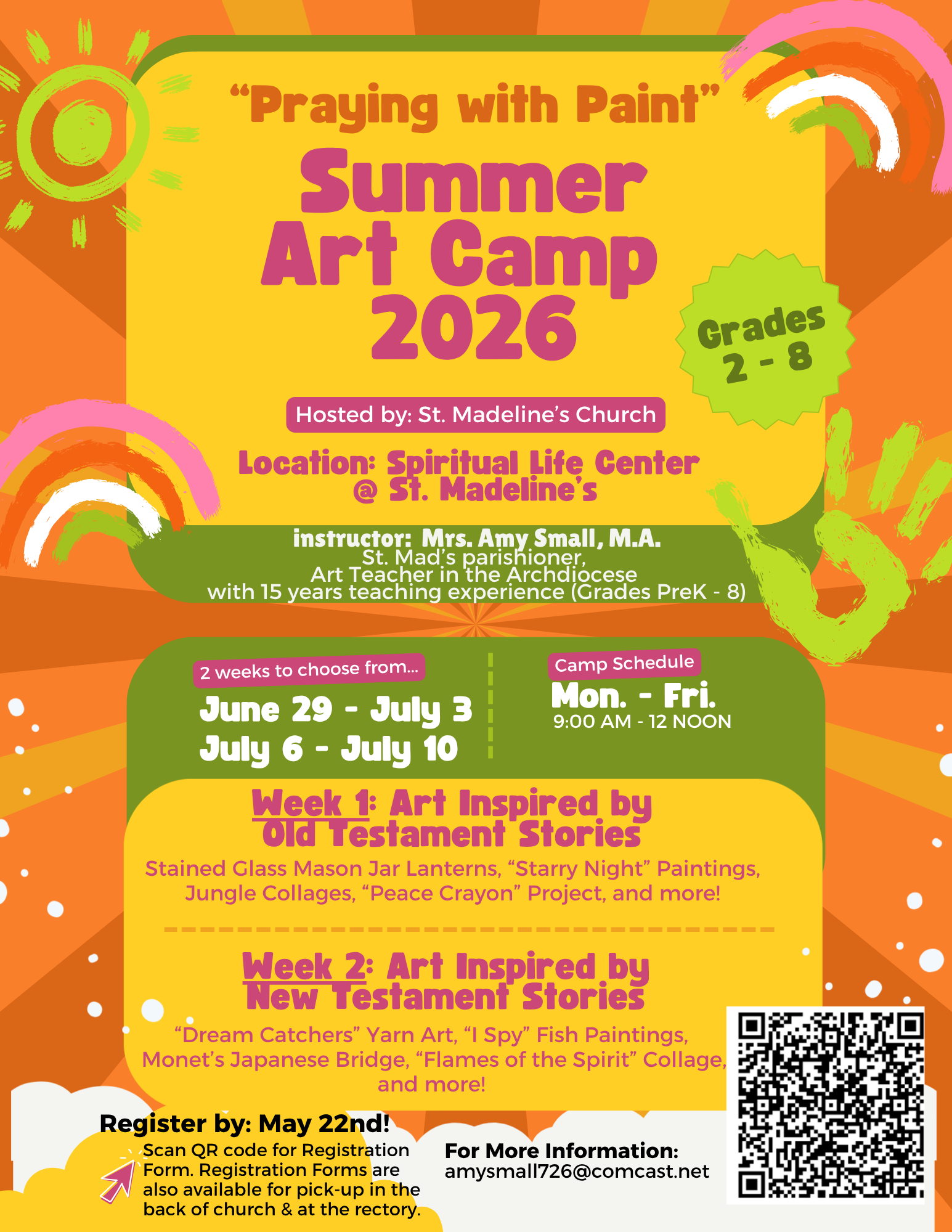 Praying with Paint Summer Camp