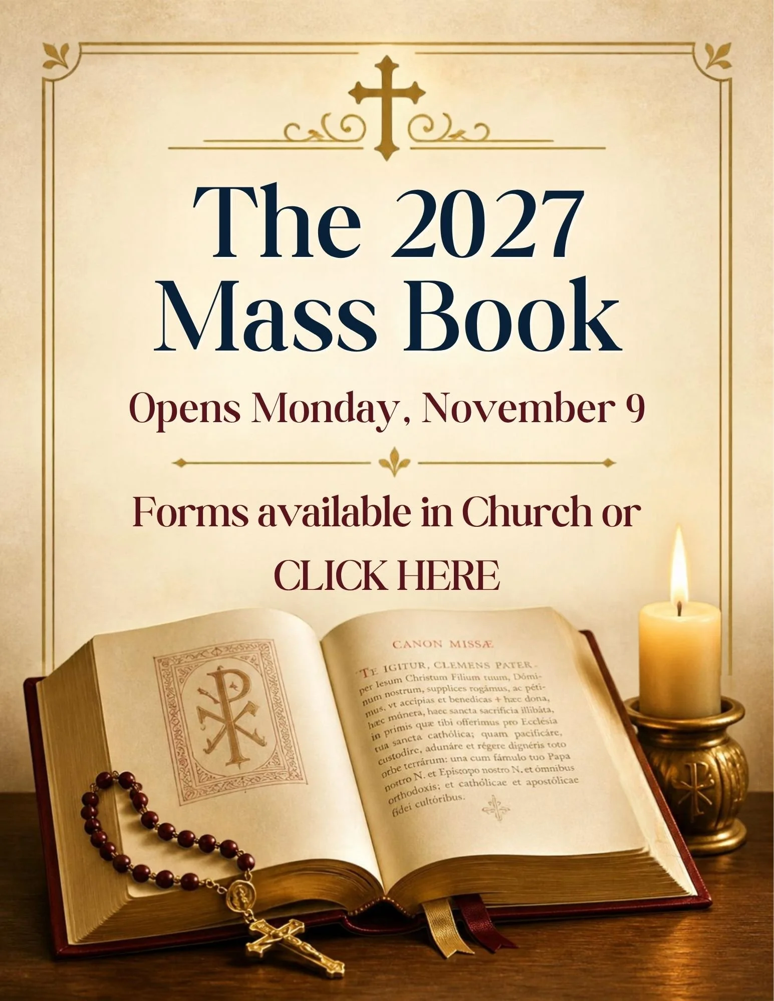 2027 Mass Book