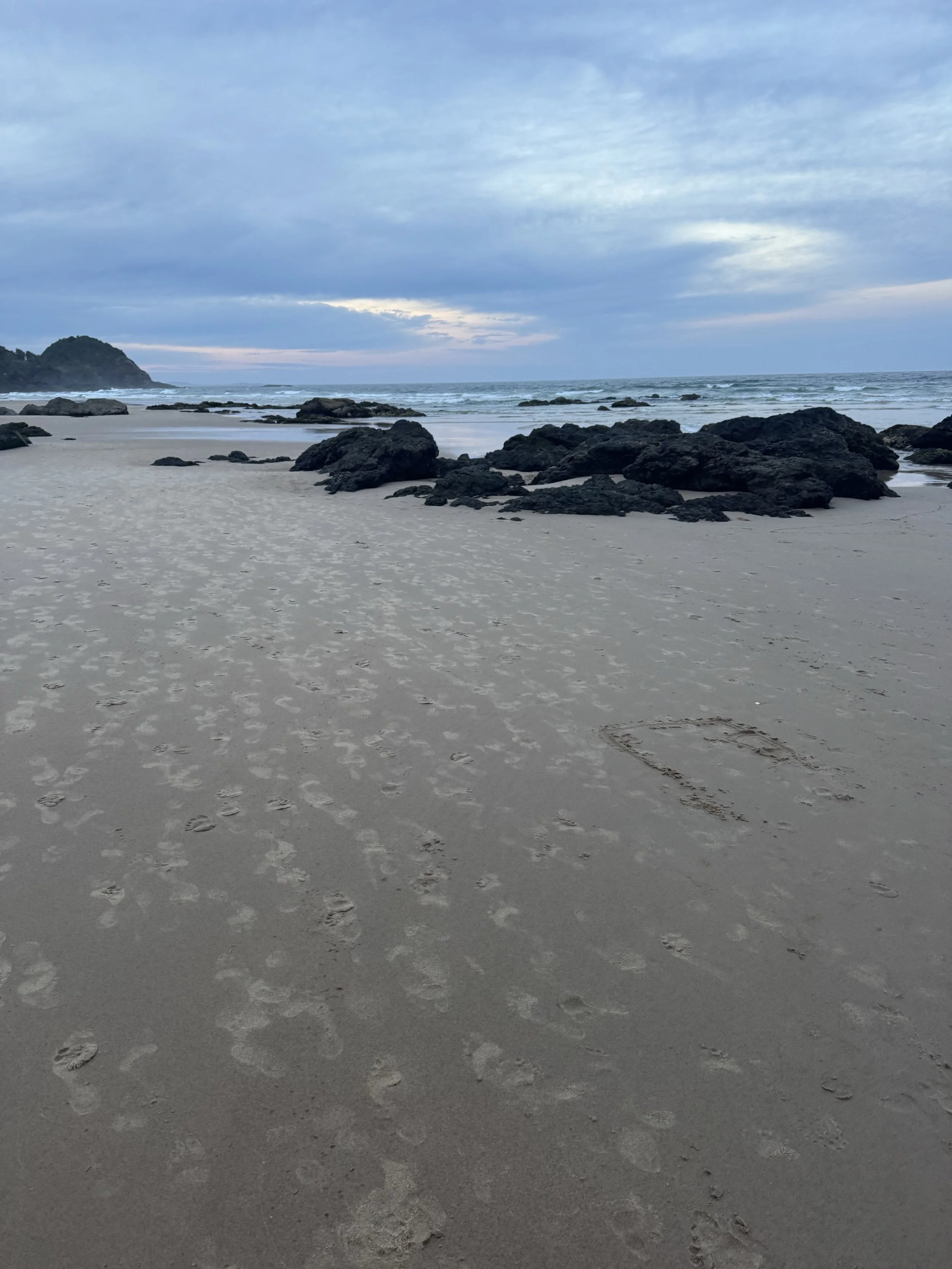 Sunset at Shelly Beach Walk View 3