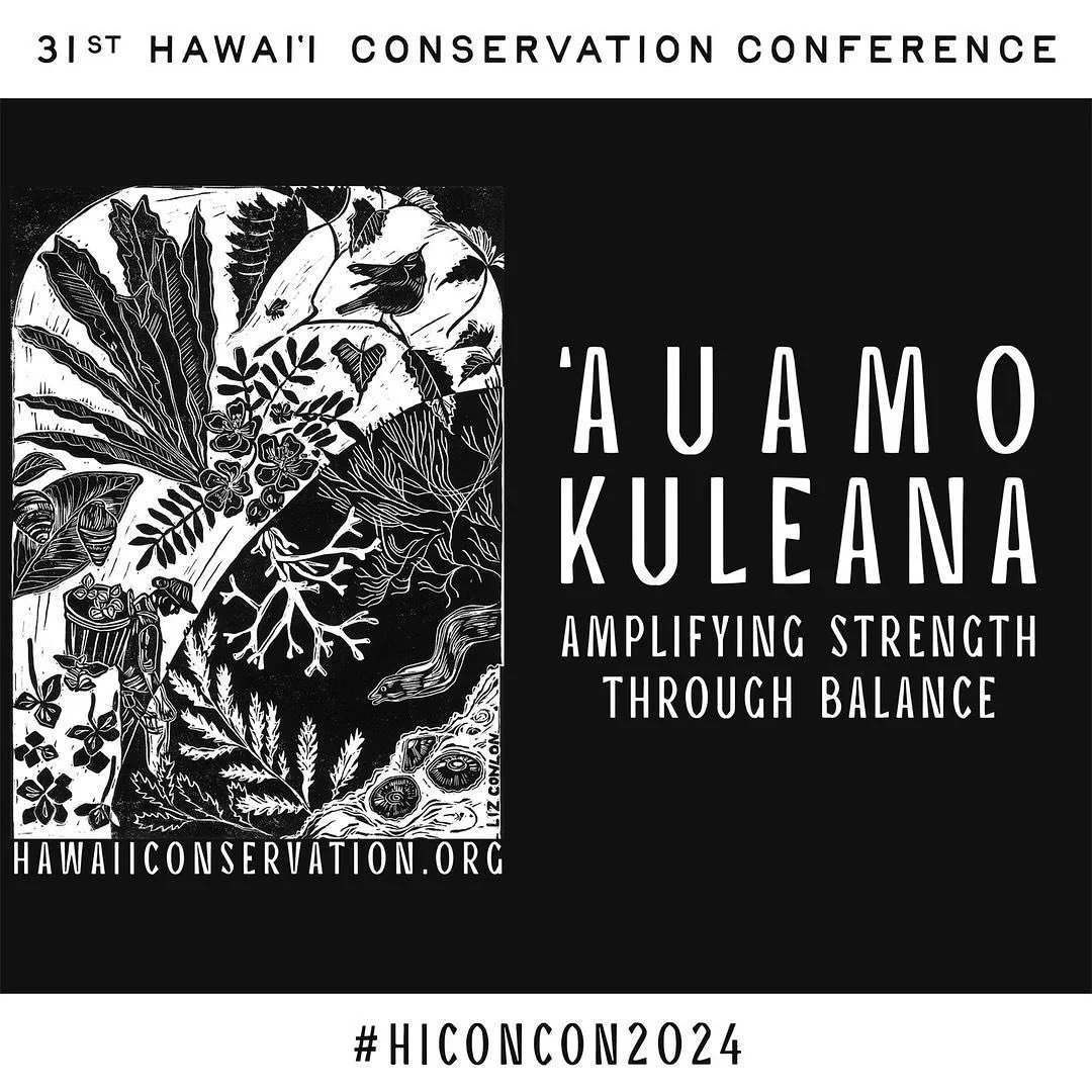 Repost from @hawaiiconservation
&bull;
Meet our #hiconcon2024 featured artist - Liz Conlon! Liz works in a seed lab and is also a printmaker. She hails from the oak and juniper woodlands of Central Texas and moved to Honolulu in 2018 to pursue educat