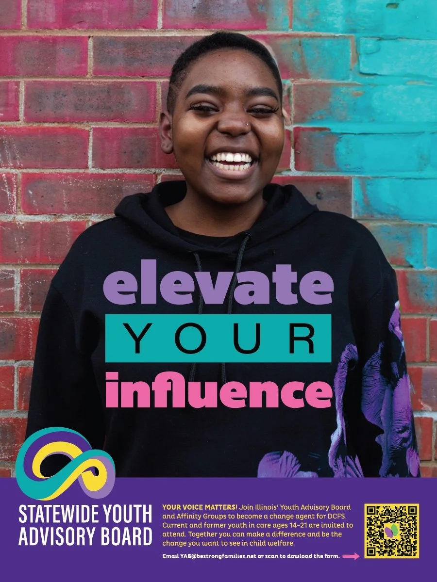 Thumbnail of poster with smiling teen and "Elevate Your Influence" headline for the SYAB