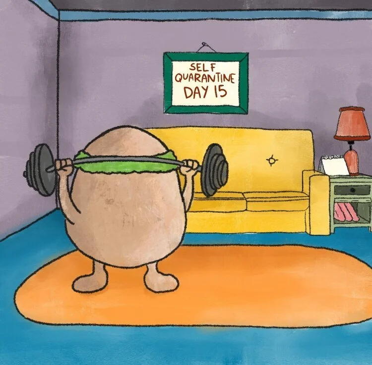 Gym Rat Battles His Inner Couch Potato…and Wins