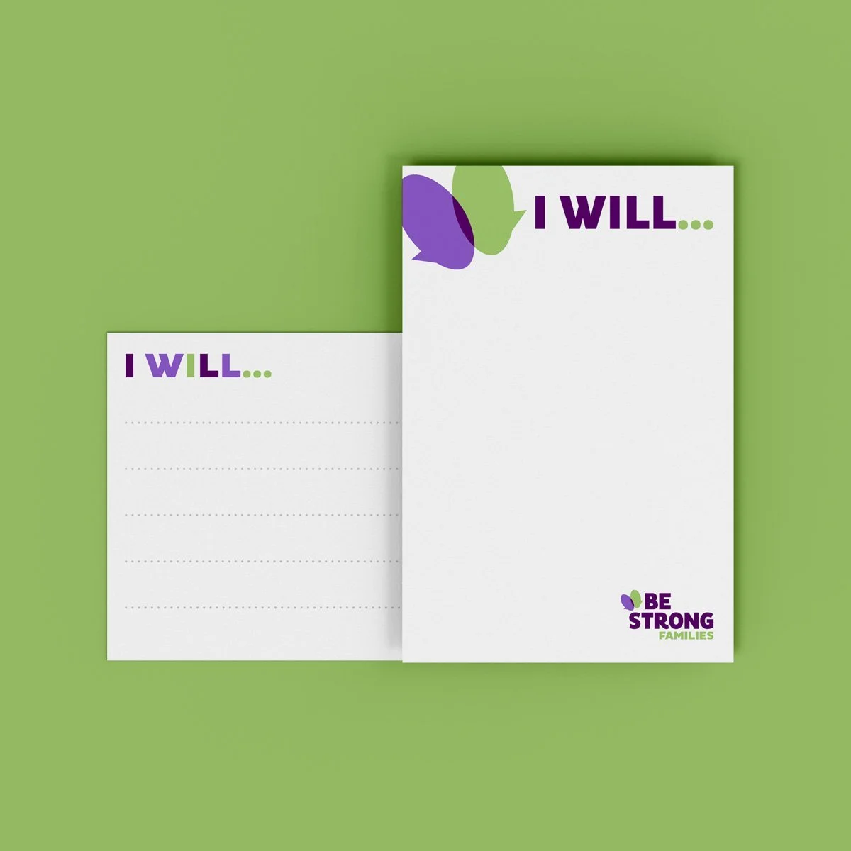 Café Commitment Cards