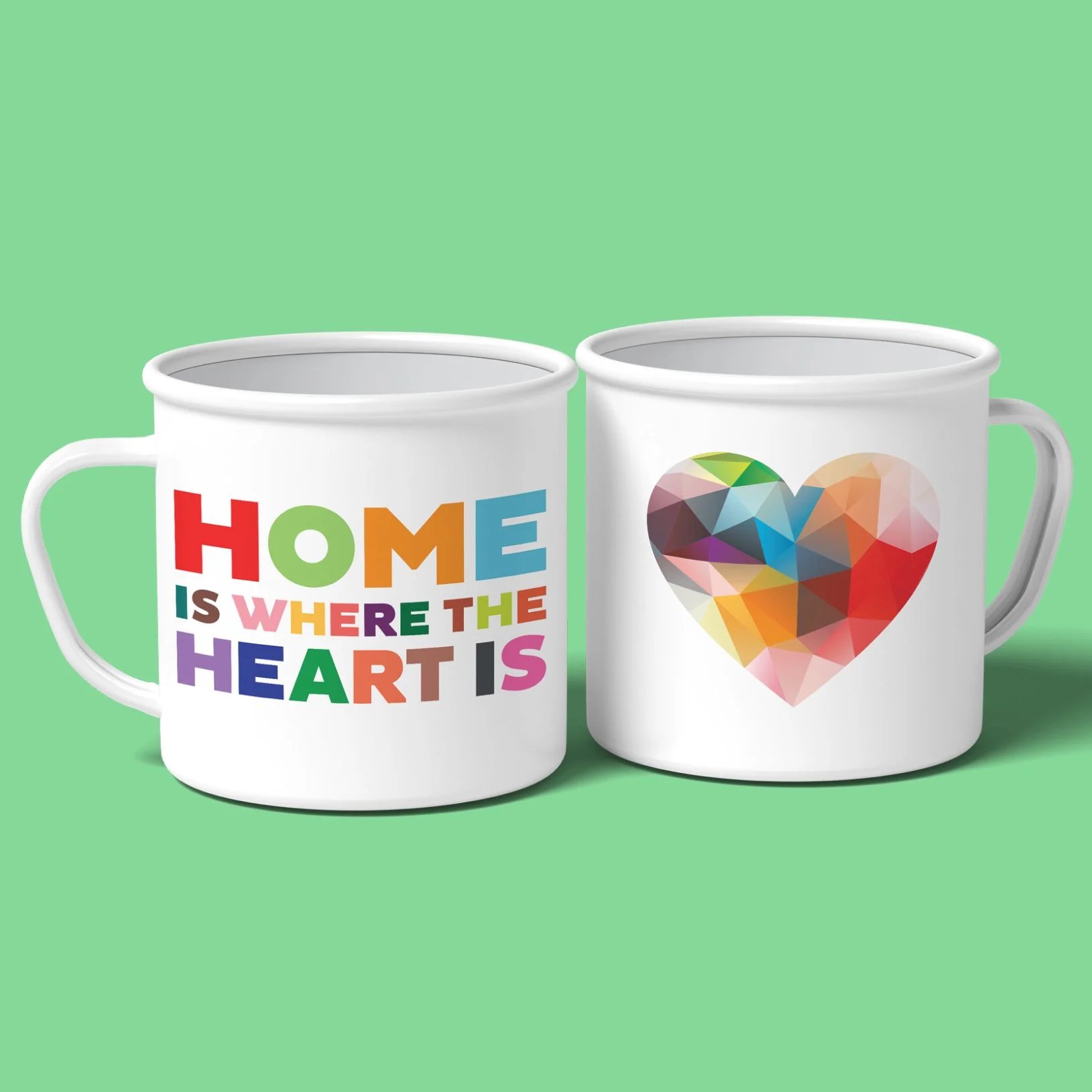 Home Is Where the Heart Is Mug