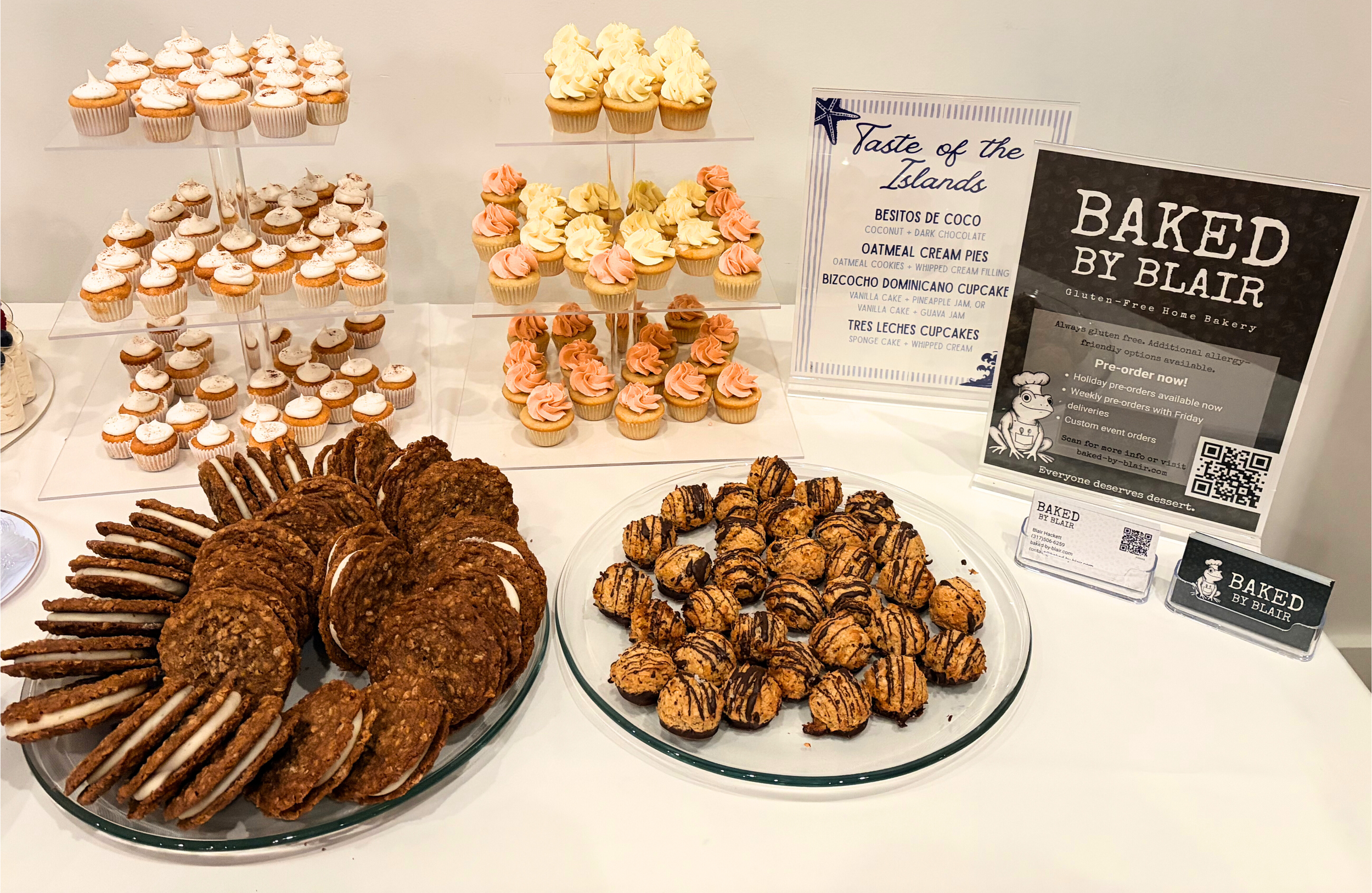 Table setup of an event