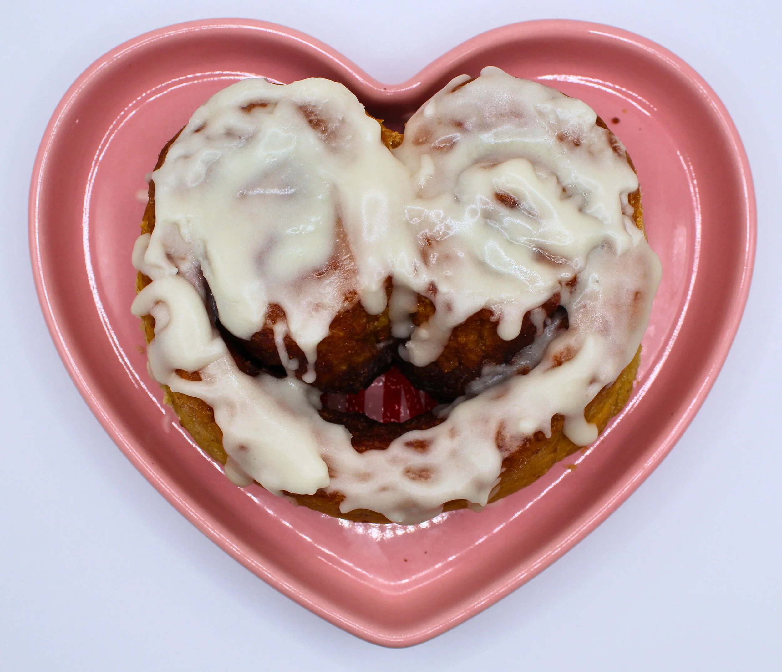 Valentine's Cinnamon Rolls