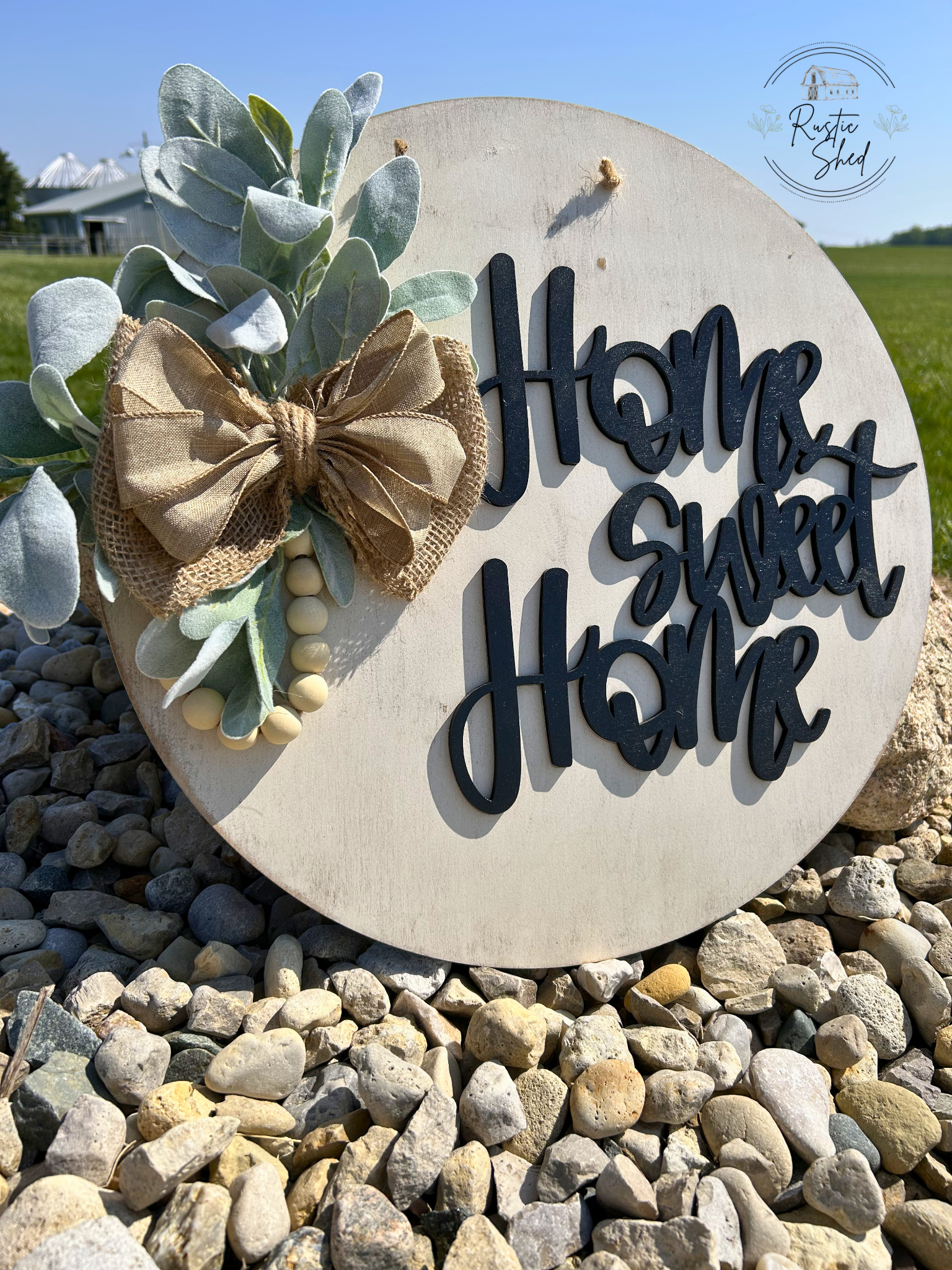 Home Sweet Home- Handmade Door Hanger