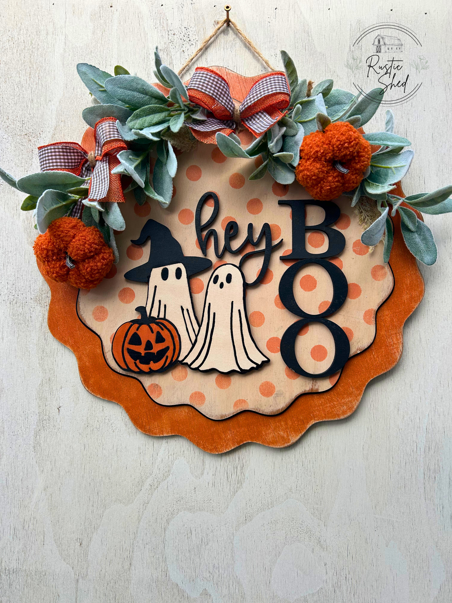 Polka Dot Halloween Porch Set