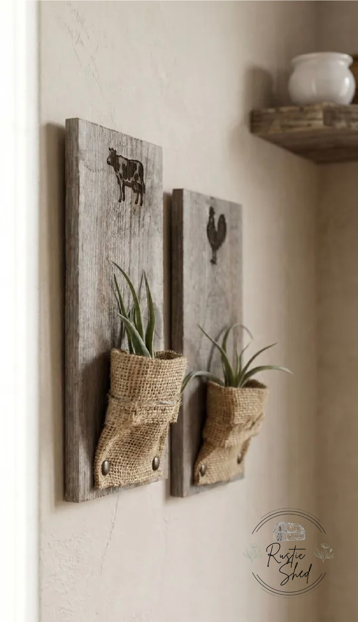 Farmhouse Animal- Air Plant Holders