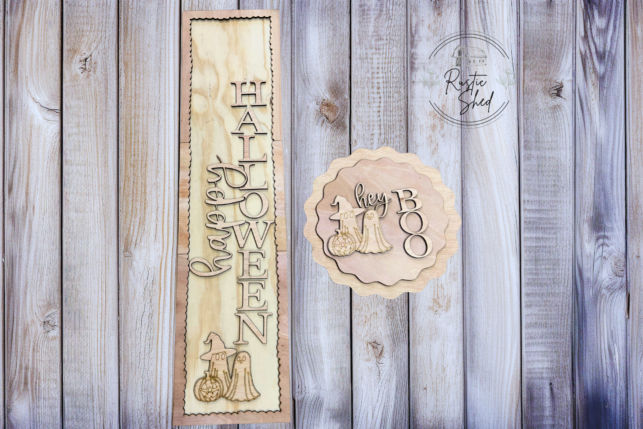 Happy Halloween / Hey Boo Porch DIY Kit
