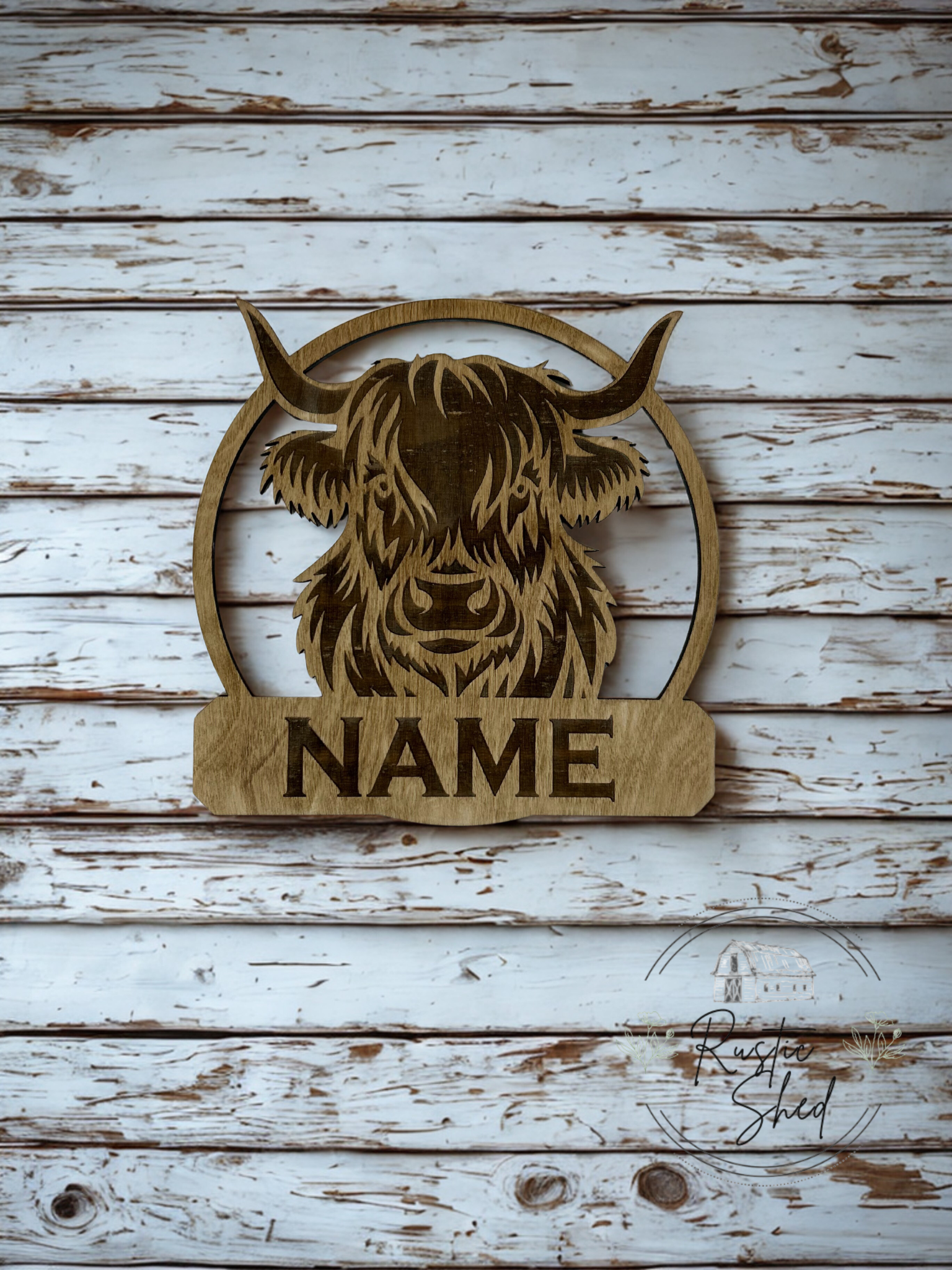 Highland Cow "customized"