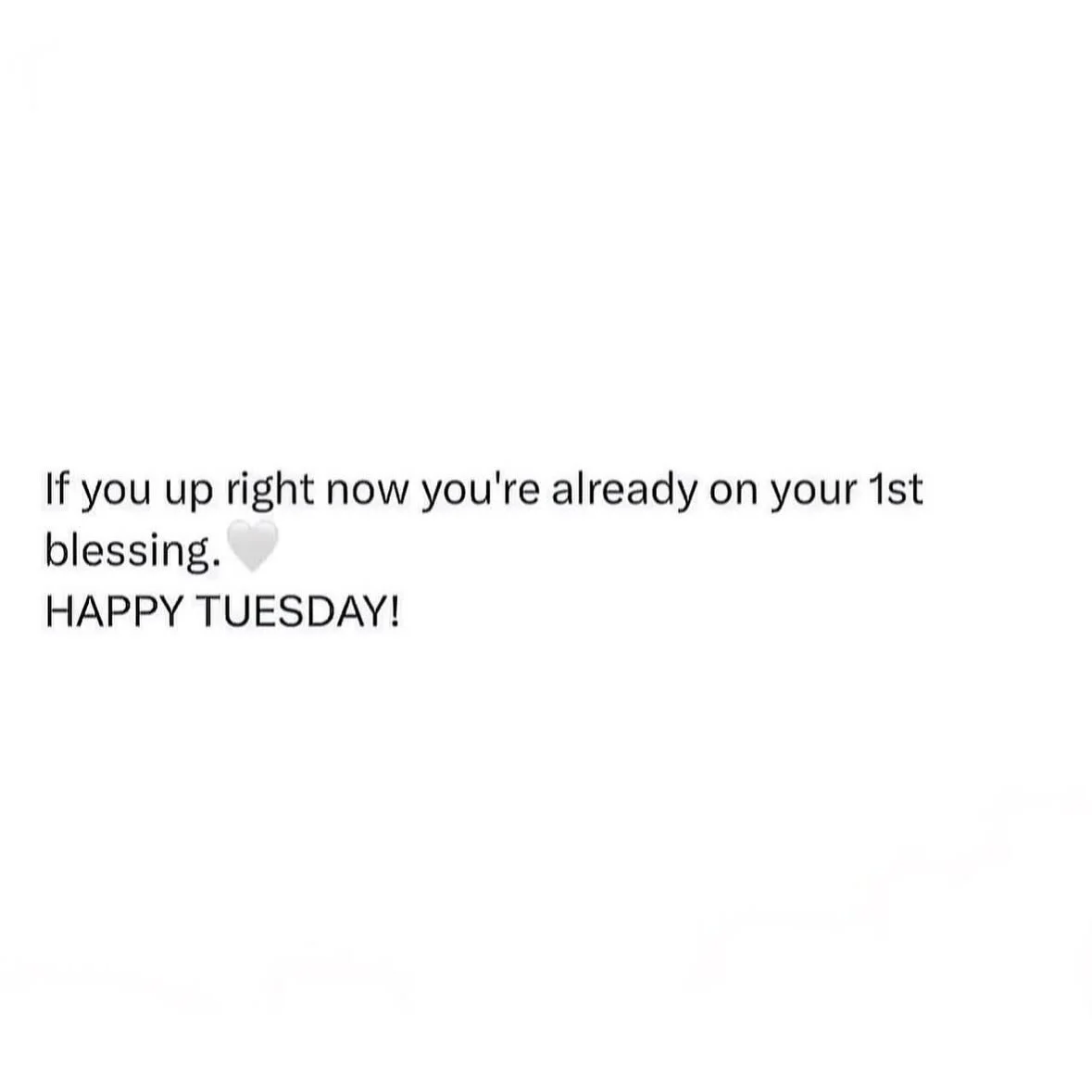 Happy Tuesday! ☀️ Thank you God for another day🙏🏽