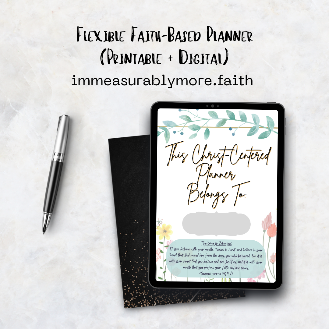 Christ-Centered Planner