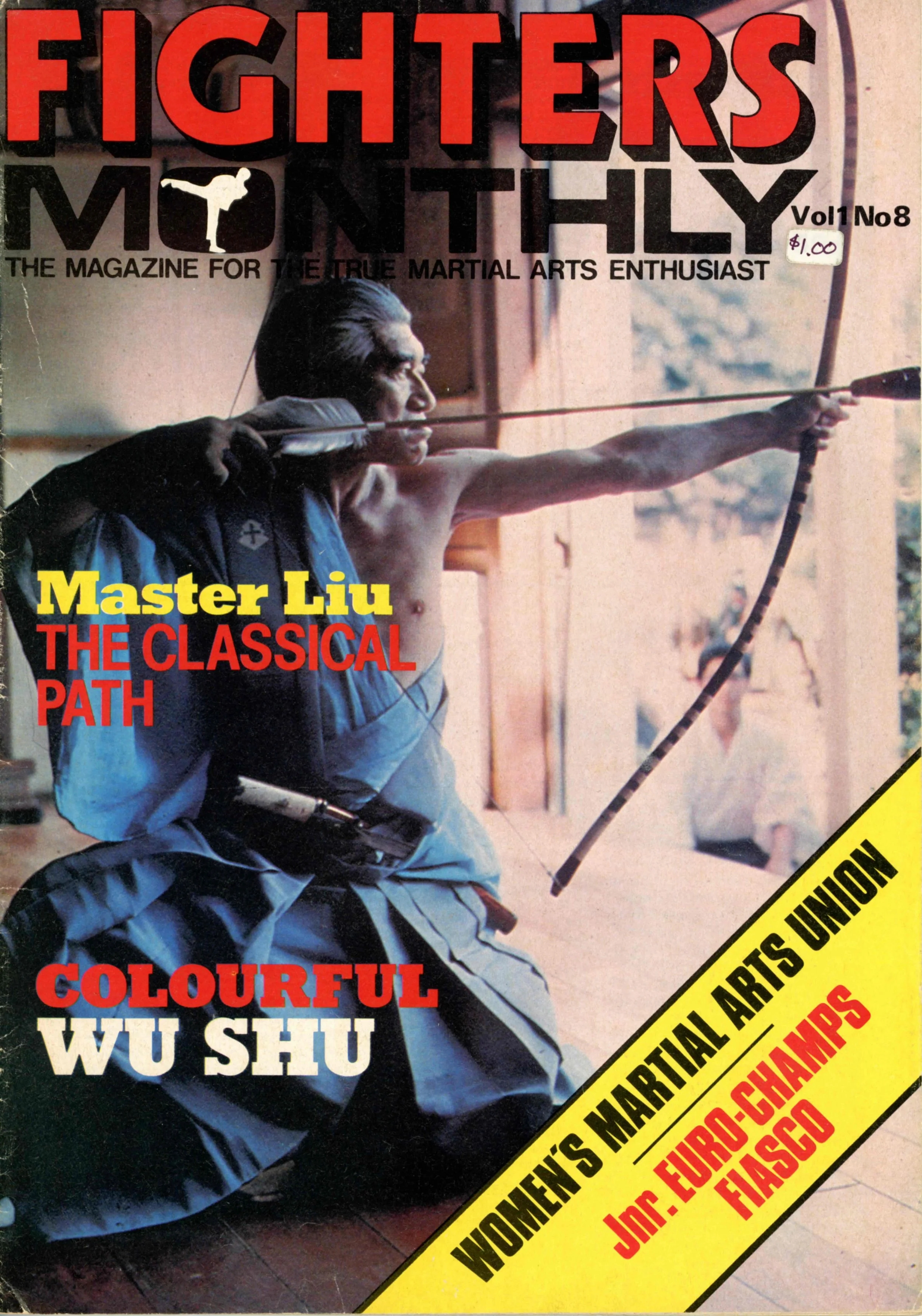 A review in an early U.K. magazine on Bow Sim Mark's early Wushu publications