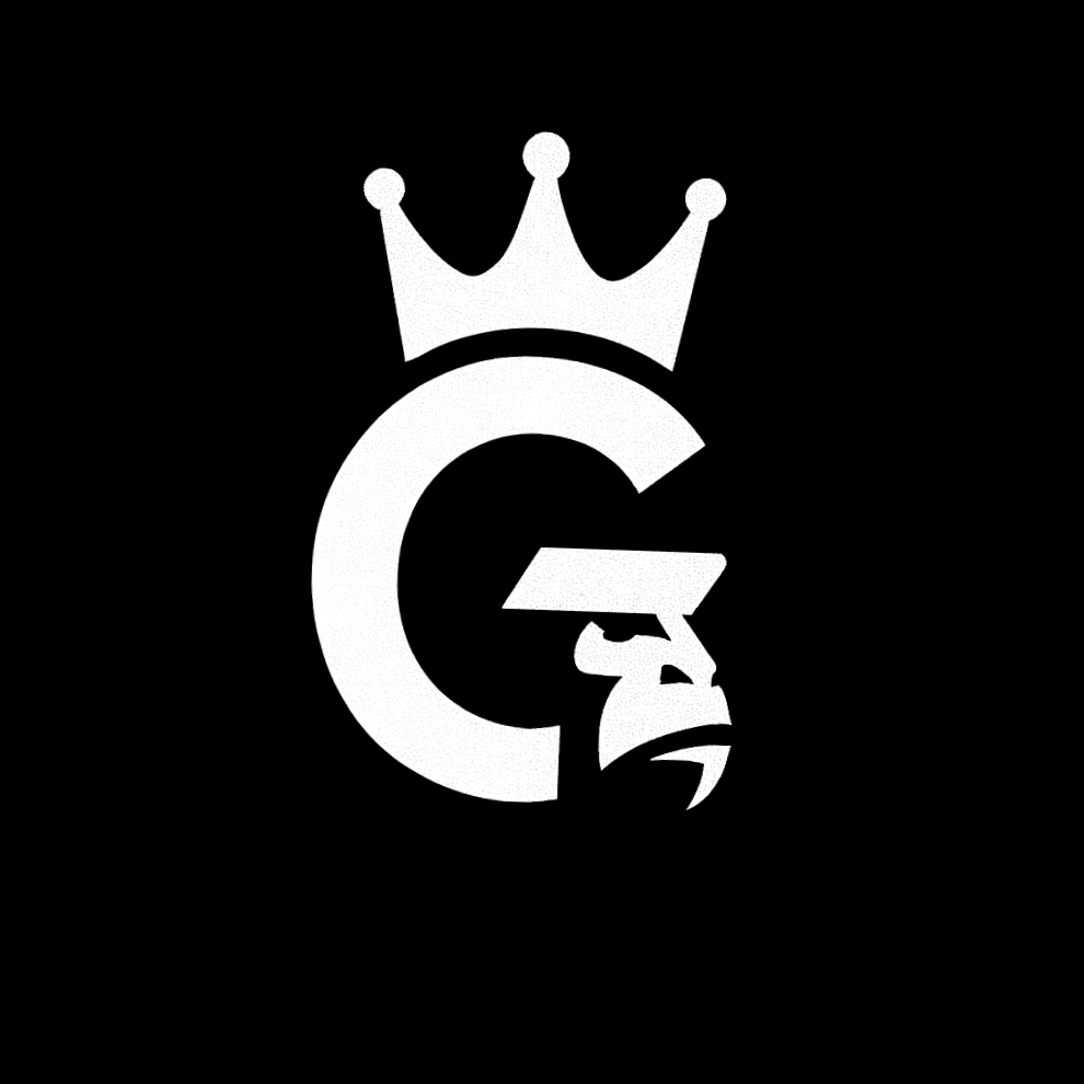 Geometric drawing of an outline square with sections divided by vertical, horizontal, and half circle lines.